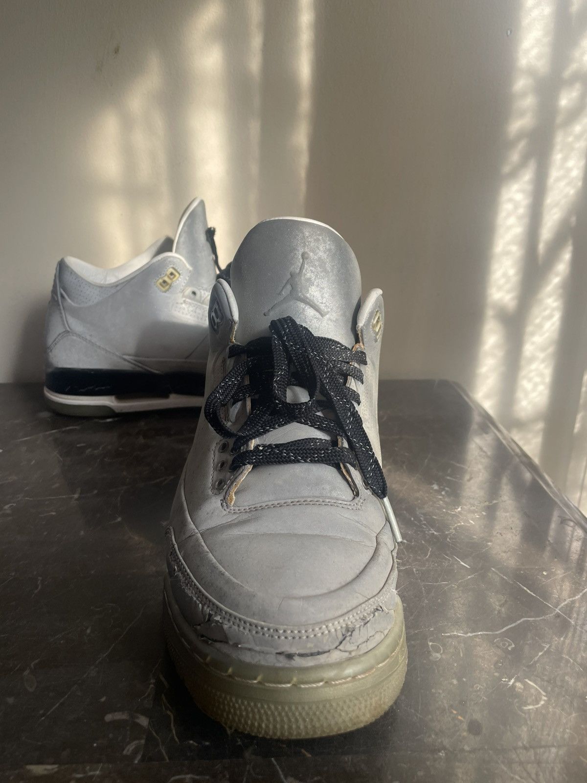 Jordan Brand Jordan 3 Retro 5Lab3 Plateado Size US 8 / EU 41 - 3 Thumbnail