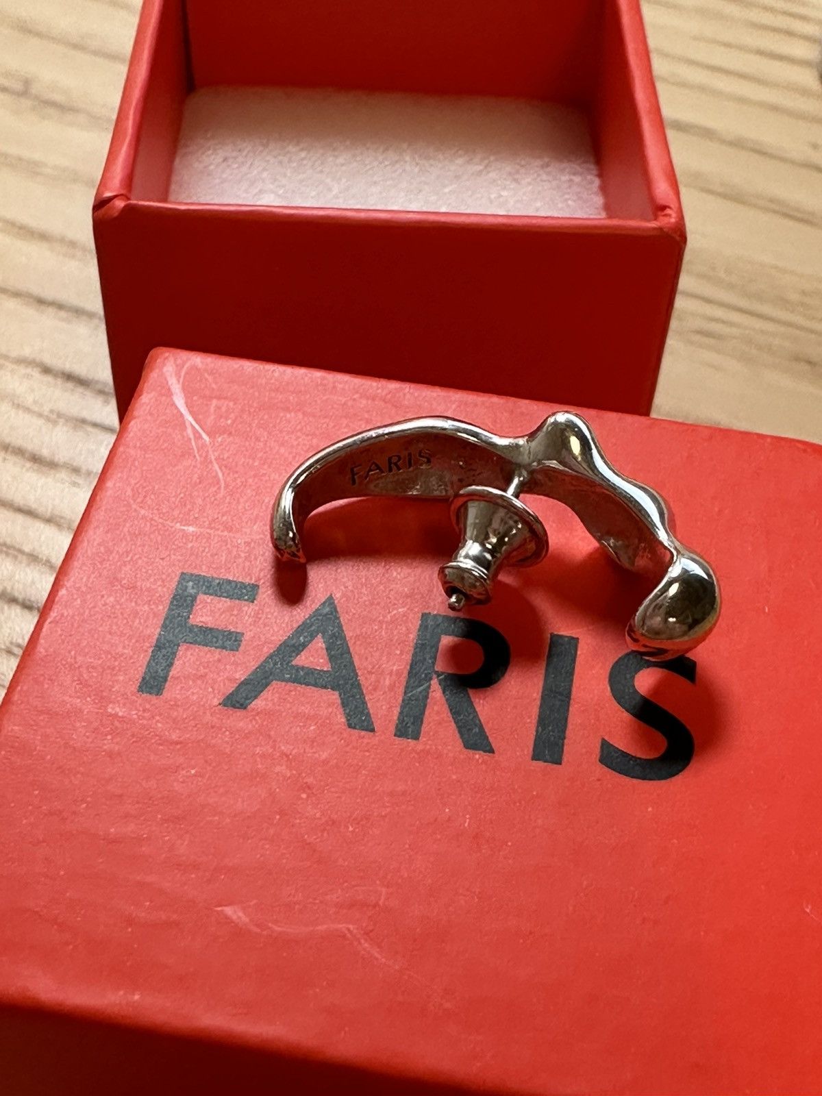 FARIS Faris silver seep single earring Size ONE SIZE - 3 Thumbnail