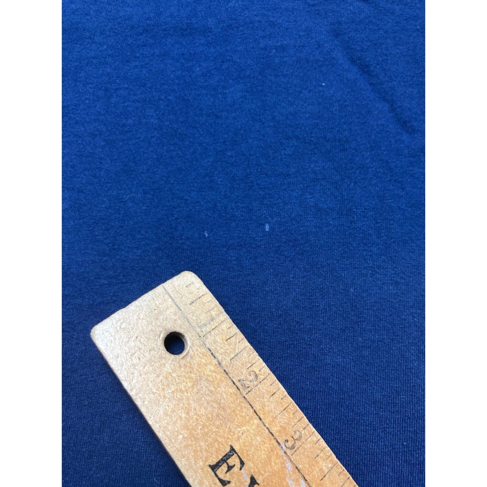 Vintage VINTAGE 90s y2k T-Shirt Navy Blue Solid Cotton Adult Large Men Size US L / EU 52-54 / 3 - 4 Thumbnail