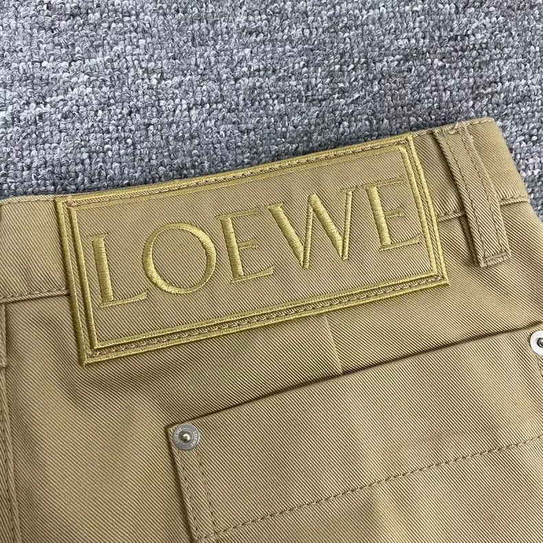 Loewe LOEWE Kasik color work pants wide leg pants Size 30" / US 8 / IT 44 - 5 Thumbnail