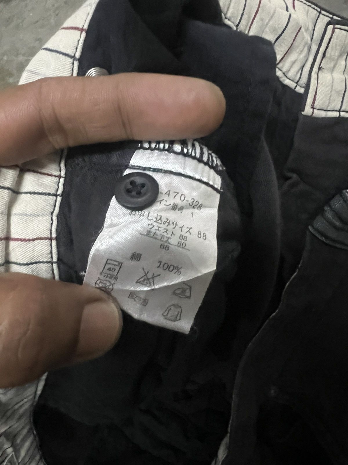 Designer × Japanese Brand BLACK FADED CARGO PANT SUNNY COUDE PANT Size US 34 / EU 50 - 11 Thumbnail