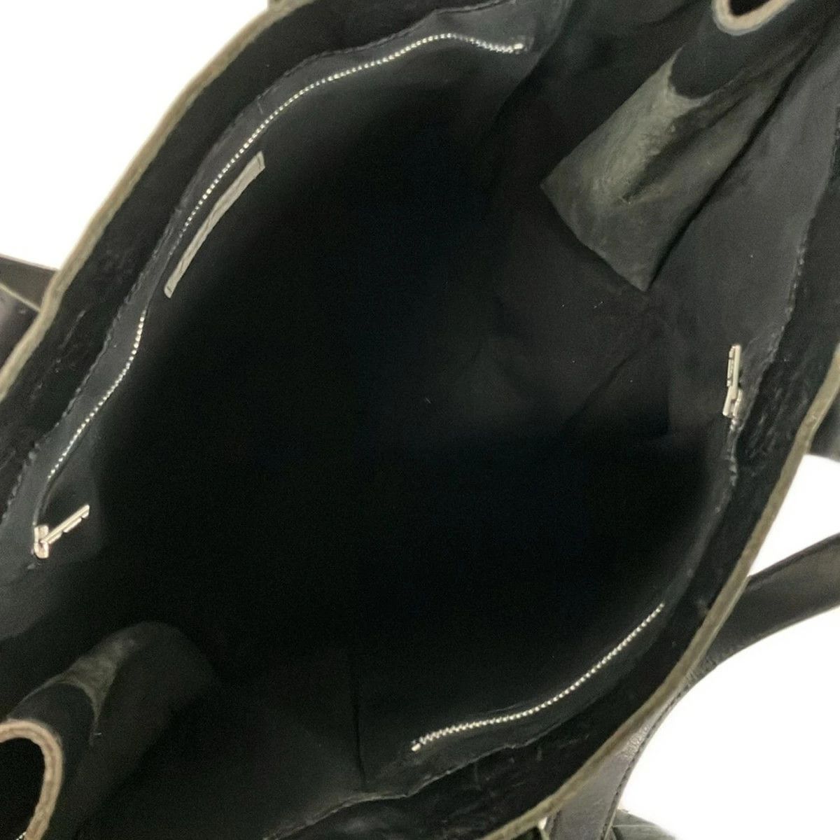 Yohji Yamamoto Yohji Yamamoto POUR HOMME Leather Tote Bag Size ONE SIZE - 6 Thumbnail