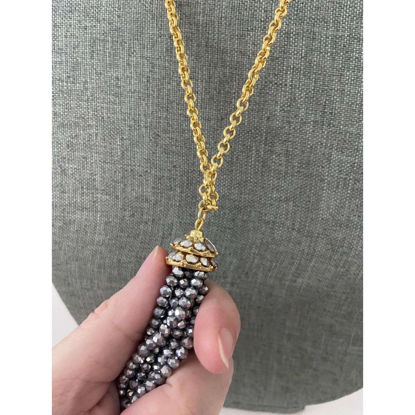 Other glass bead tassel necklace Size ONE SIZE - 3 Thumbnail