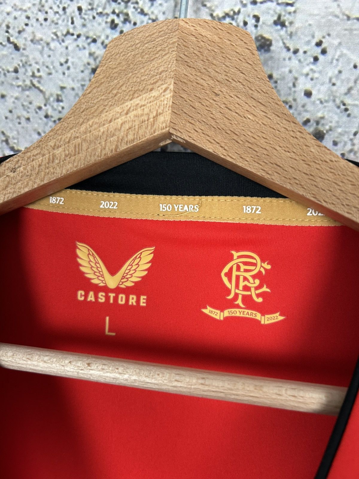 Castore Glasgow Rangers Soccer Jersey Castore Football Longsleeve Size US L / EU 52-54 / 3 - 5 Thumbnail