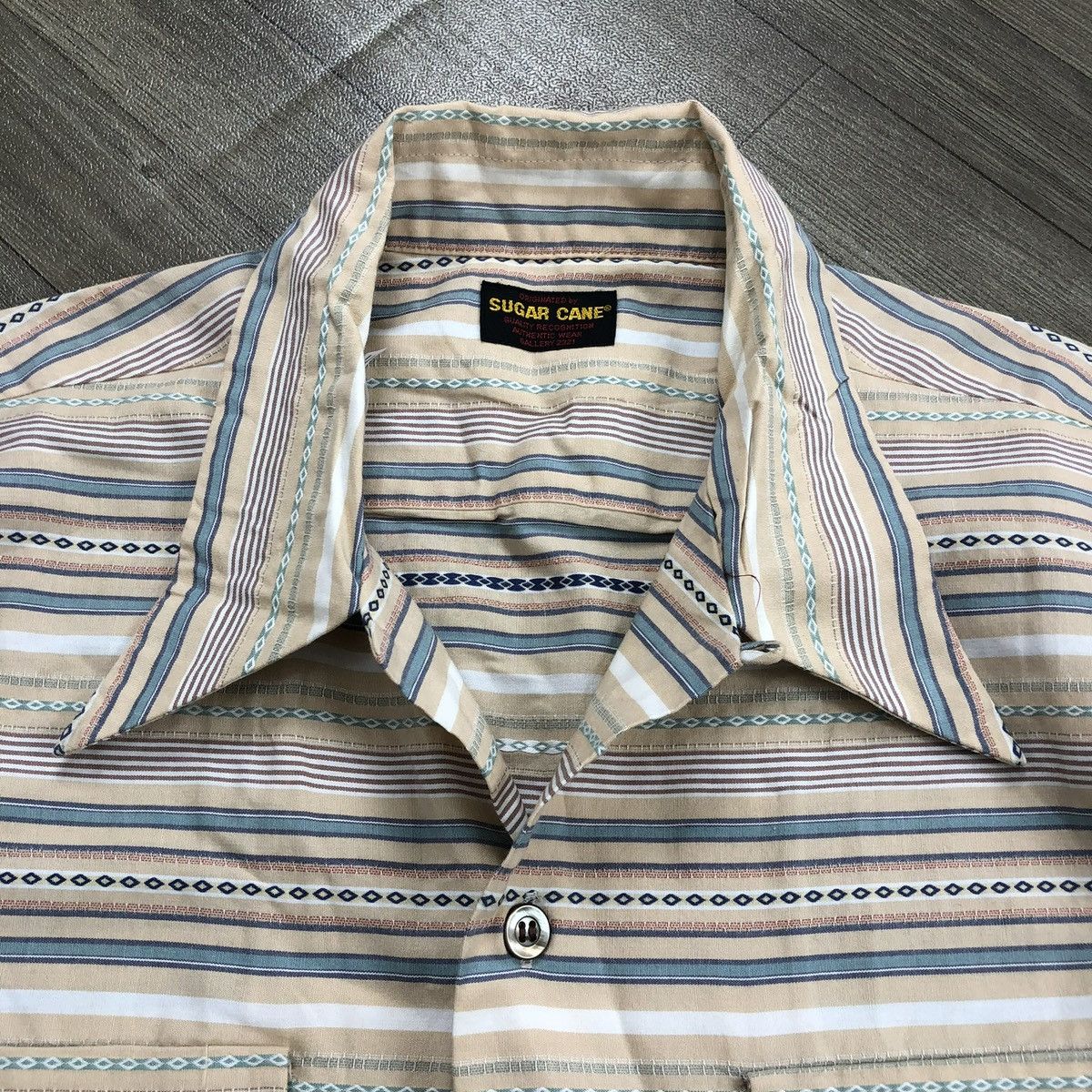 Sugar Cane Vintage 90s Sugar Cane Toyo Enterprise Navajo Western Shirt Size US L / EU 52-54 / 3 - 4 Thumbnail