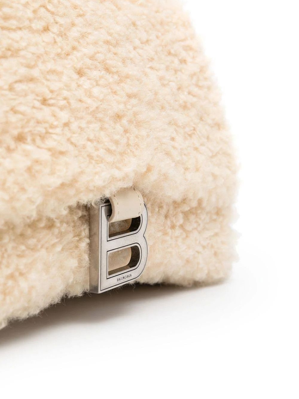 Balenciaga o1srvl11e1124 Size: OS / Furry Hourglass Small Handbag Size ONE SIZE - 5 Thumbnail