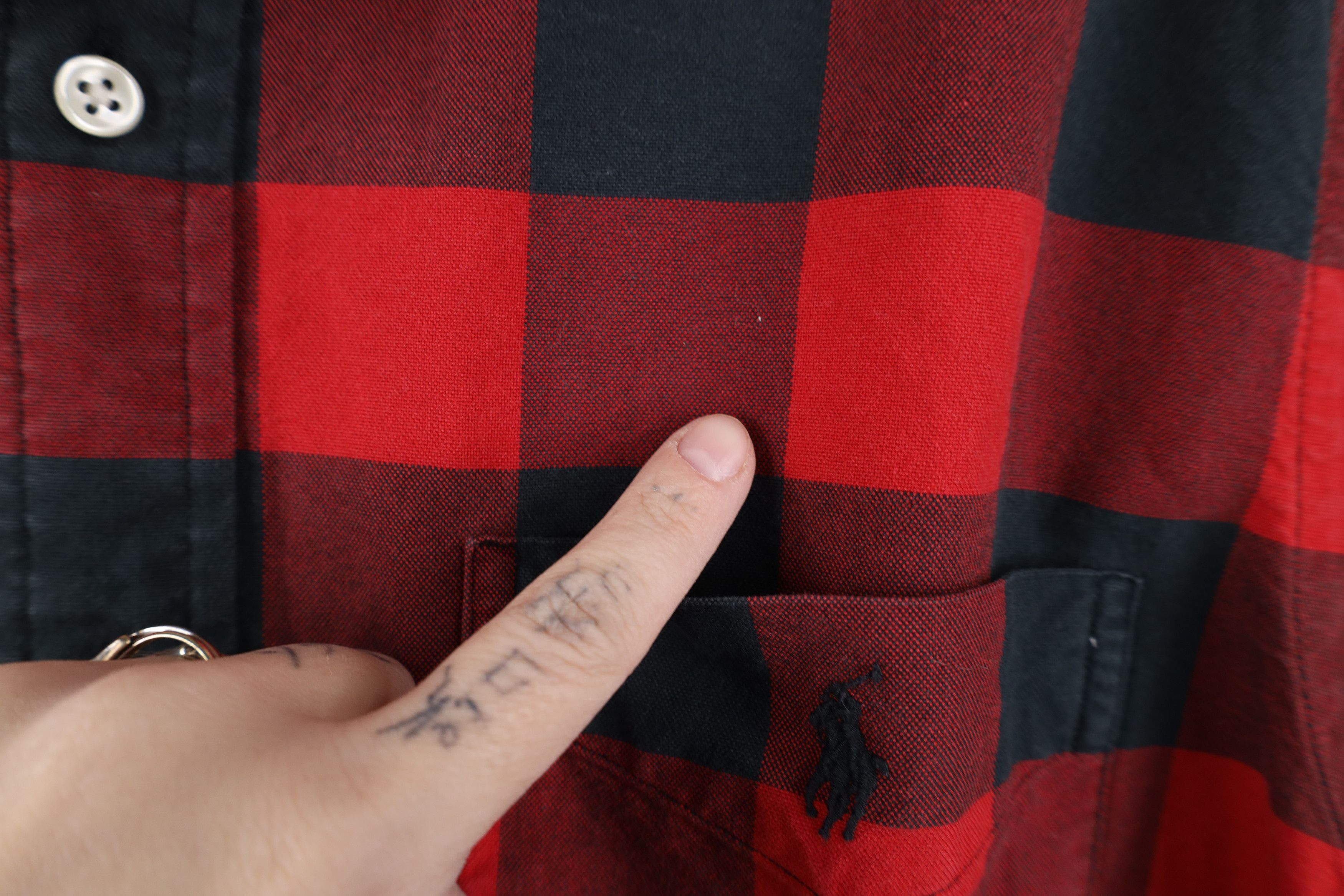 Ralph Lauren Vintage Ralph Lauren Fit Collared Button Down Shirt Red Size US S / EU 44-46 / 1 - 6 Thumbnail