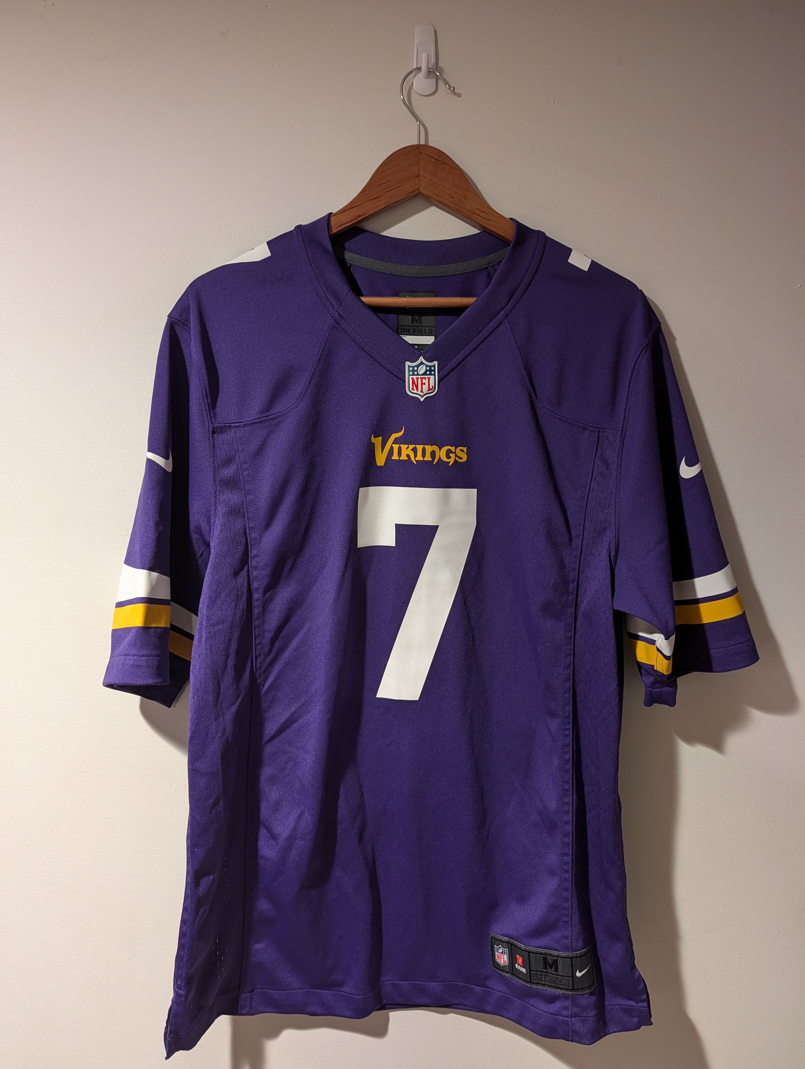NFL Nike Christian Ponder Minnesota Vikings NFL Jersey Football Size US M / EU 48-50 / 2 - 1 Thumbnail