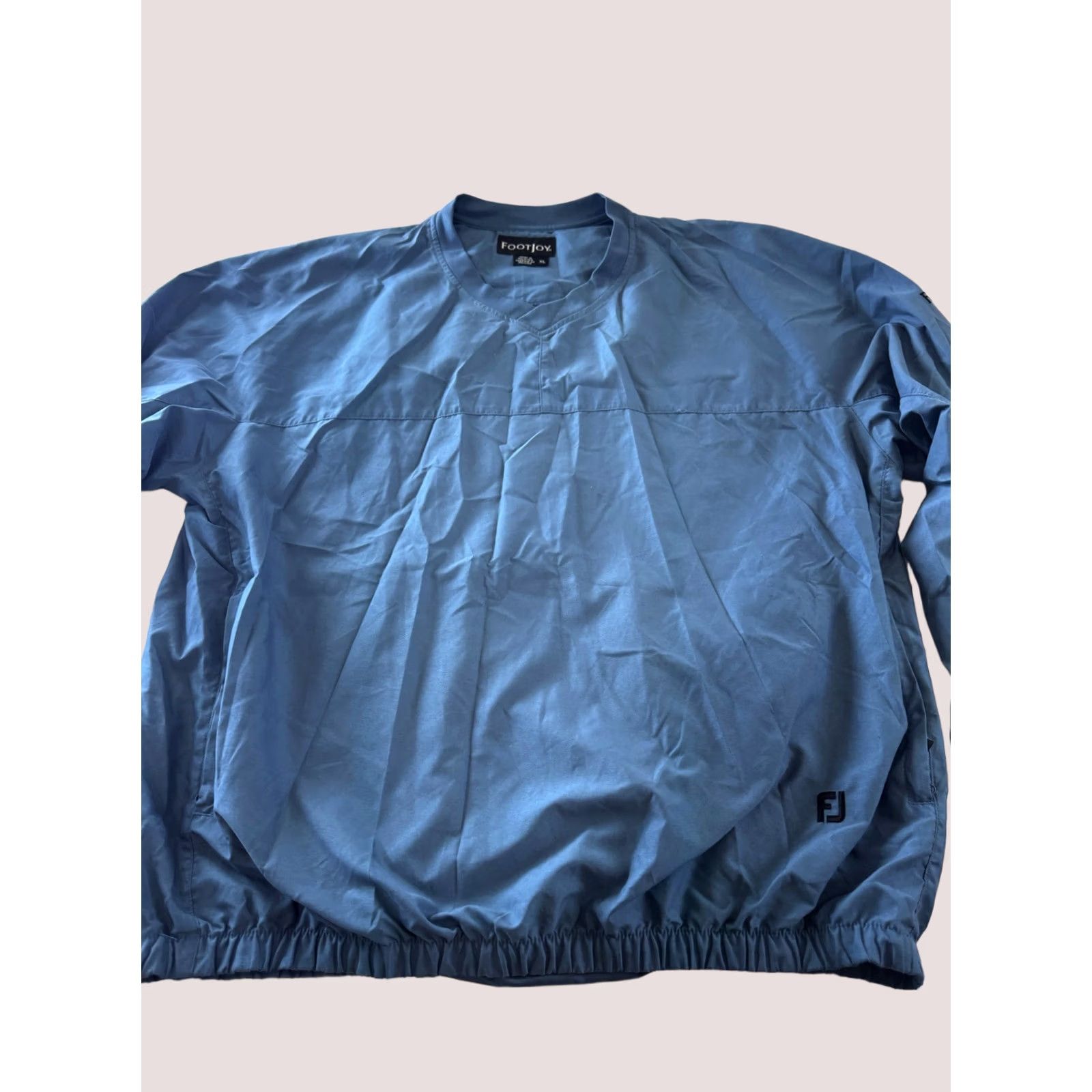 Footjoy Footjoy Blue Embroidered Windbreaker SWEATER XL Adult Mens Regular Size Windbreaker Blue Embroidered Footjoy Sweater XL Size US XL / EU 56 / 4 - 1 Thumbnail