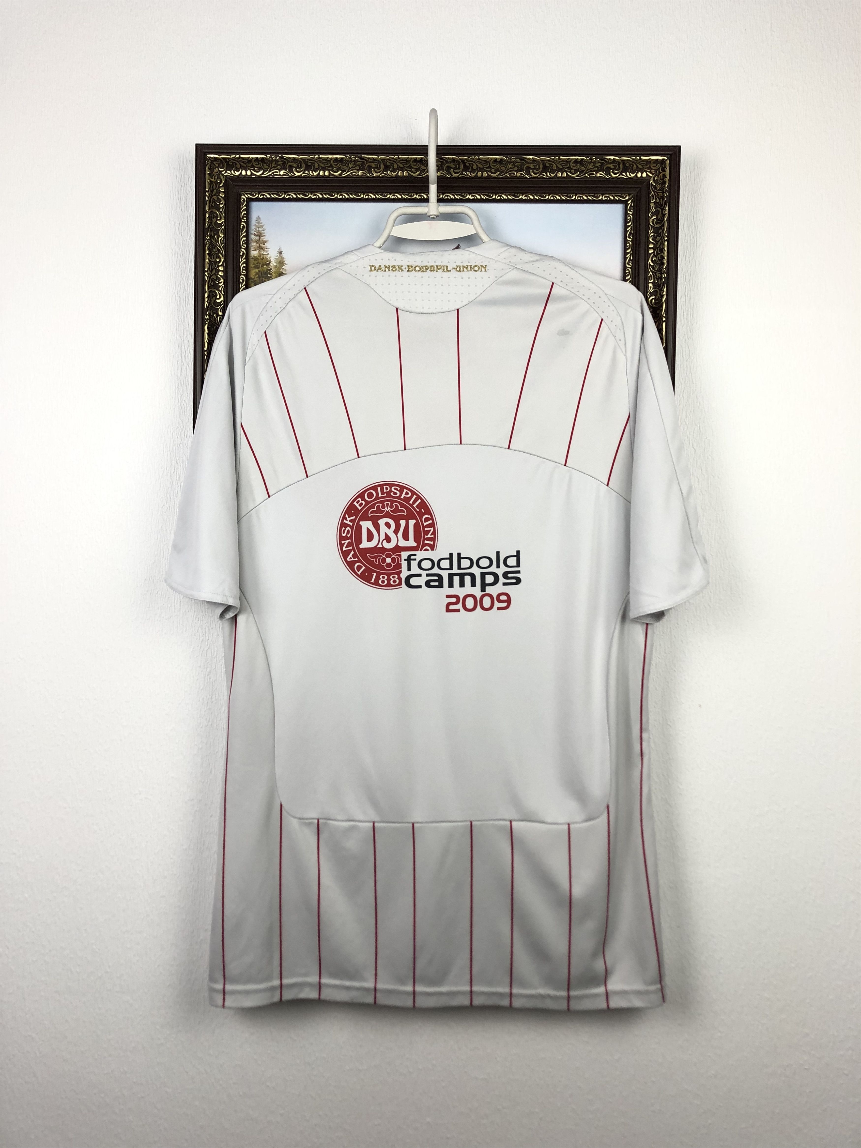 Adidas Vintage Adidas Denmark Football Shirt Soccer Jersey National Size US M / EU 48-50 / 2 - 7 Thumbnail