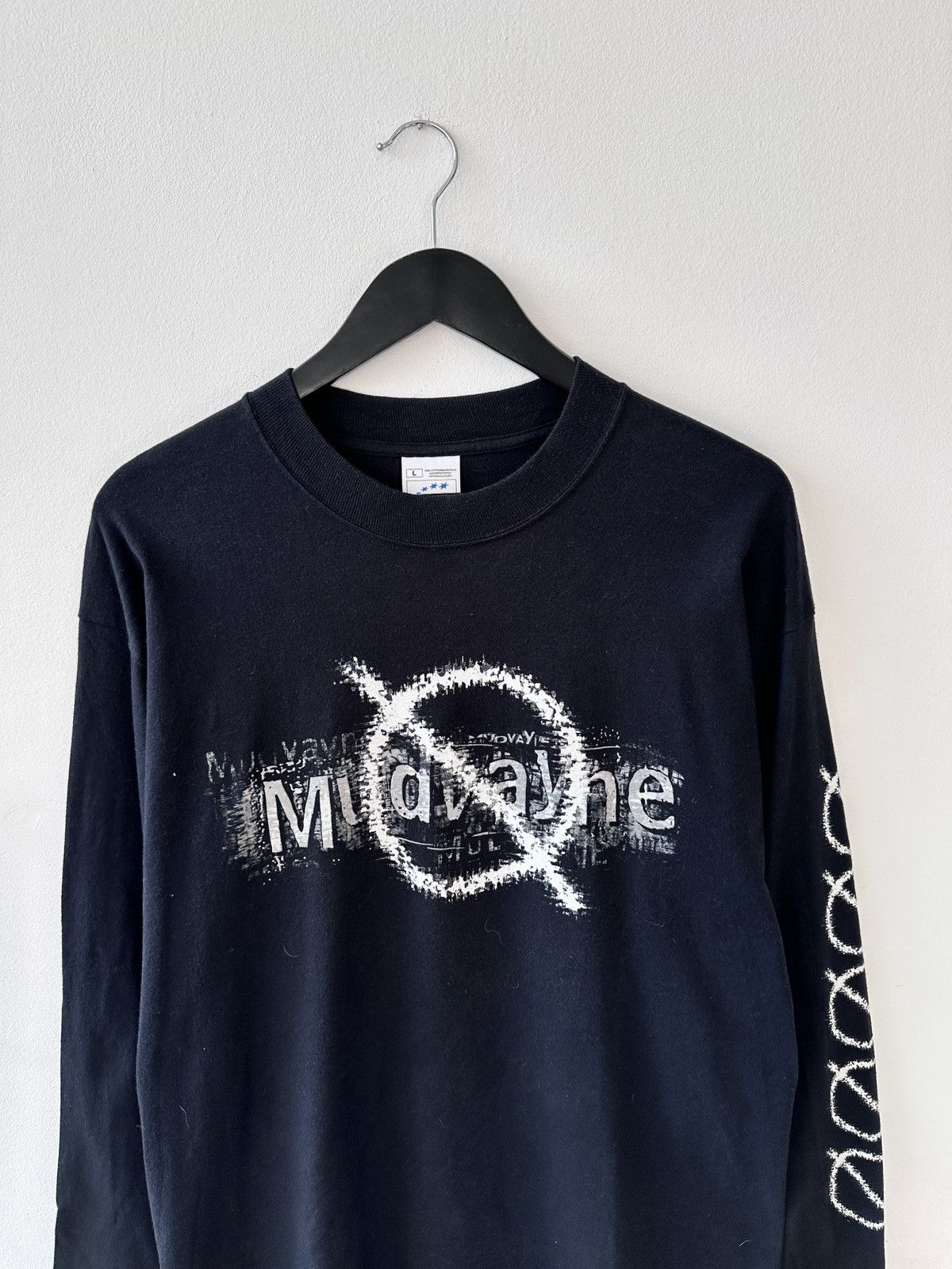 Fruit Of The Loom Vintage Mudvayne Long Sleeve Shirt Nu Metal Band Tee L Size US L / EU 52-54 / 3 - 4 Thumbnail