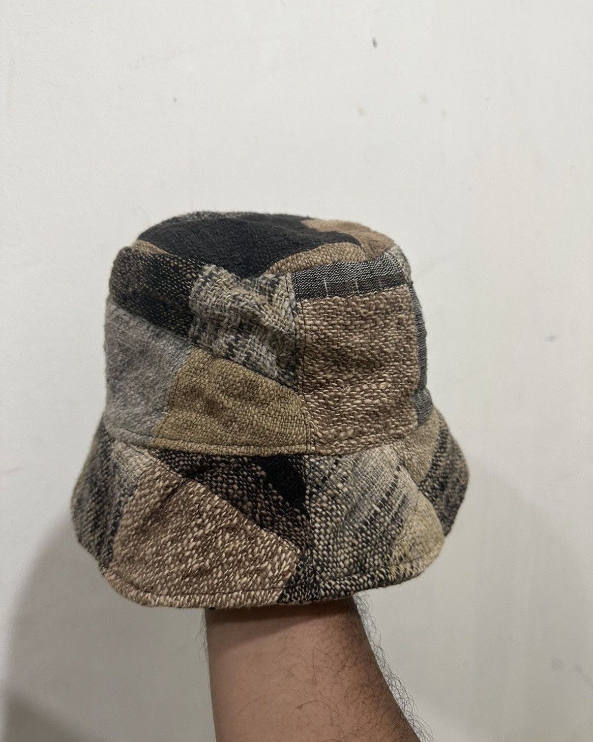 Japanese Brand VTG Patchwork Style Kapital Hat Size ONE SIZE - 4 Thumbnail