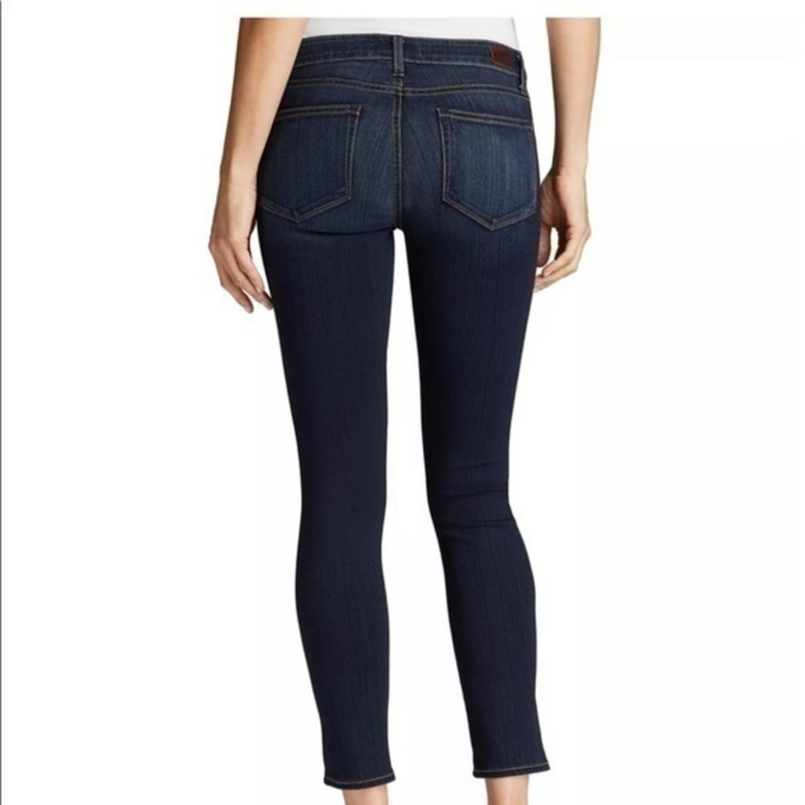 Paige Paige Jeans in Dark Blue | Size 24 Size 24" / US 00 / IT 34 - 7 Thumbnail
