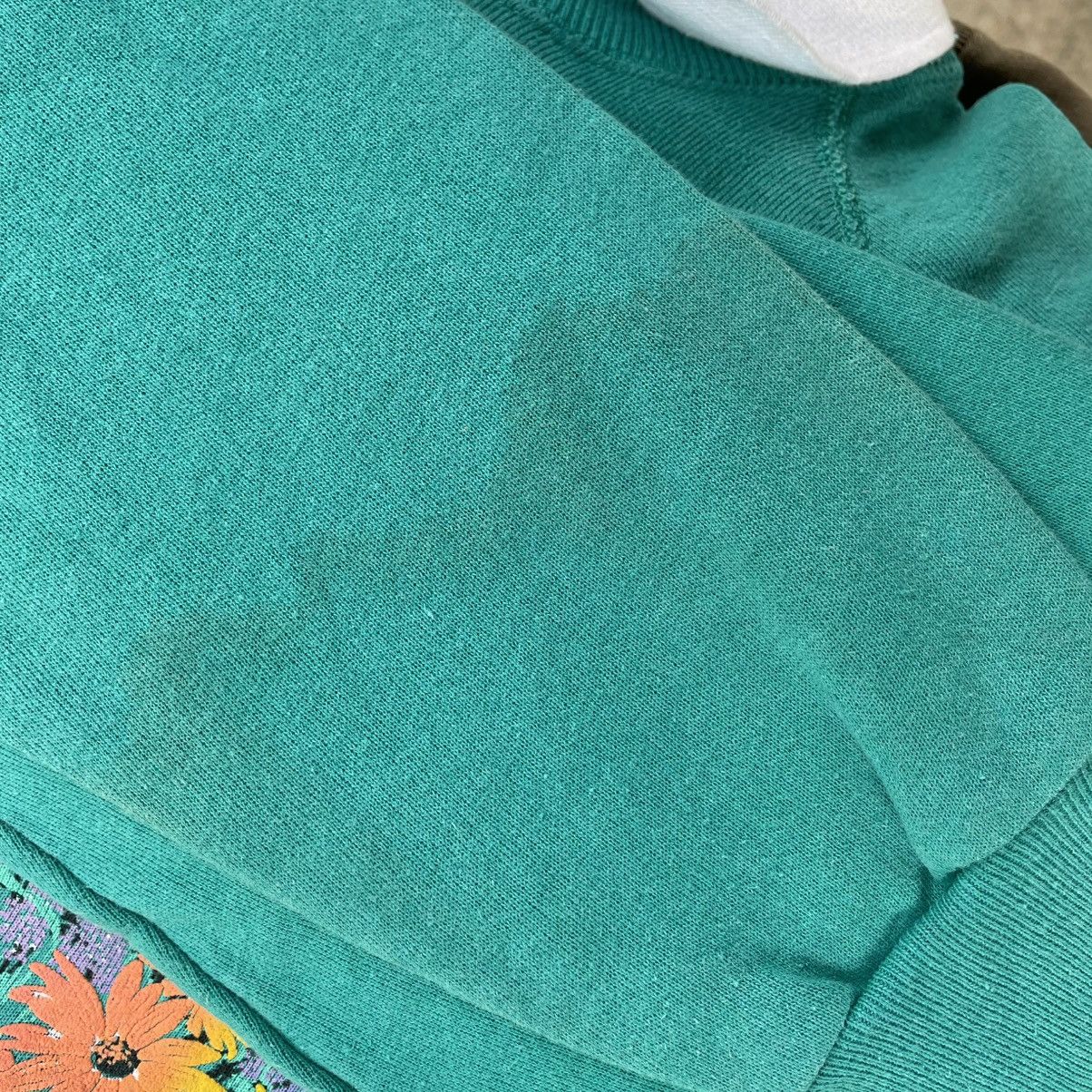 Hanes 🔥Vintage 90s Hanes Lifestyles Pop Art Flower Sweatshirts Size US M / EU 48-50 / 2 - 9 Thumbnail