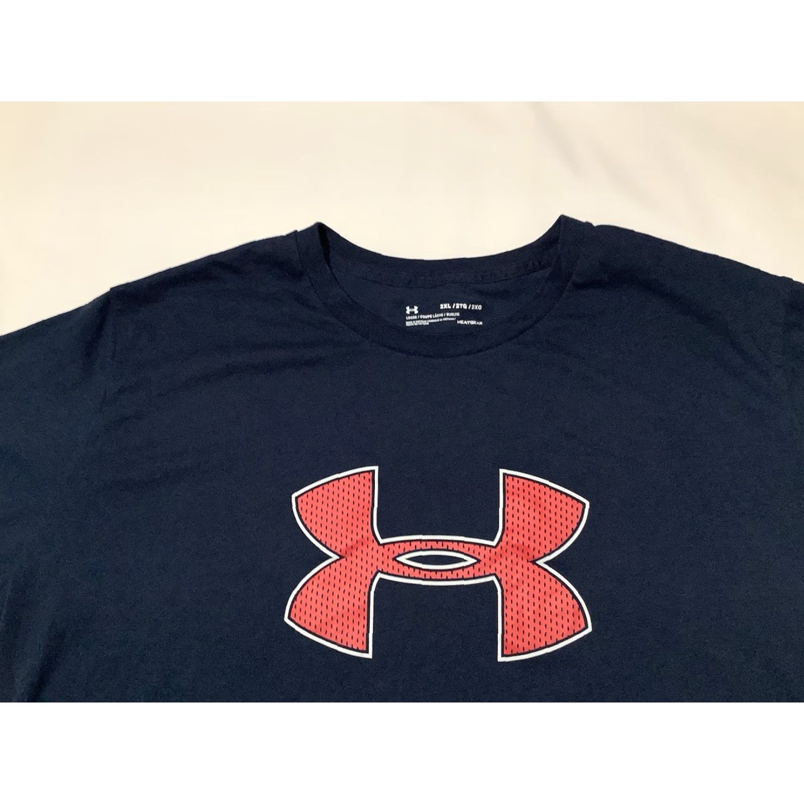 Under Armour Under Armour T Shirt Blue XXL HeatGear Short Sleeve Mens Training Size US XXL / EU 58 / 5 - 2 Thumbnail