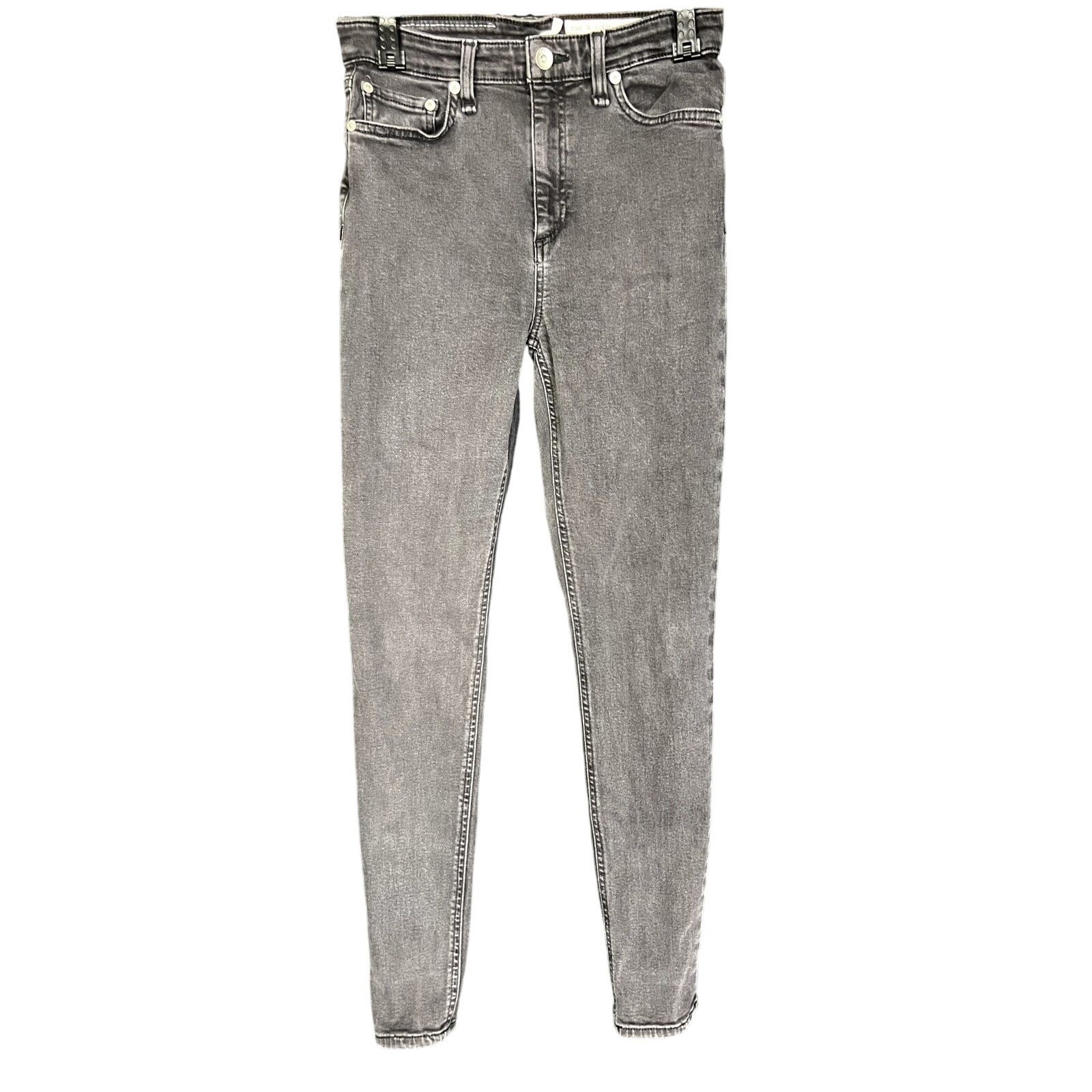 Rag & Bone Rag & Bone Women's 27x26 Nina High Rise Ankle Skinny Jeans Size 27" / US 4 / IT 40 - 7 Thumbnail
