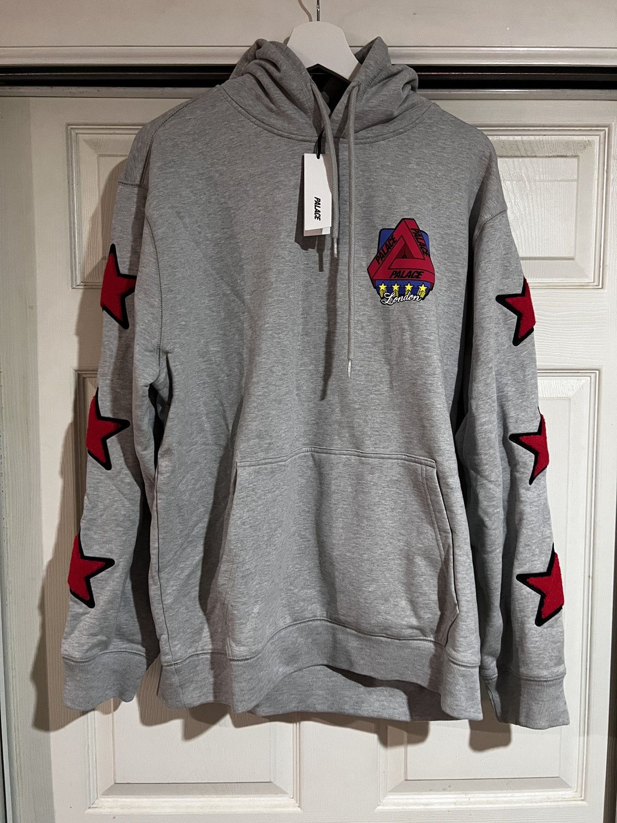 Palace New Era LA Hood Grey Marl