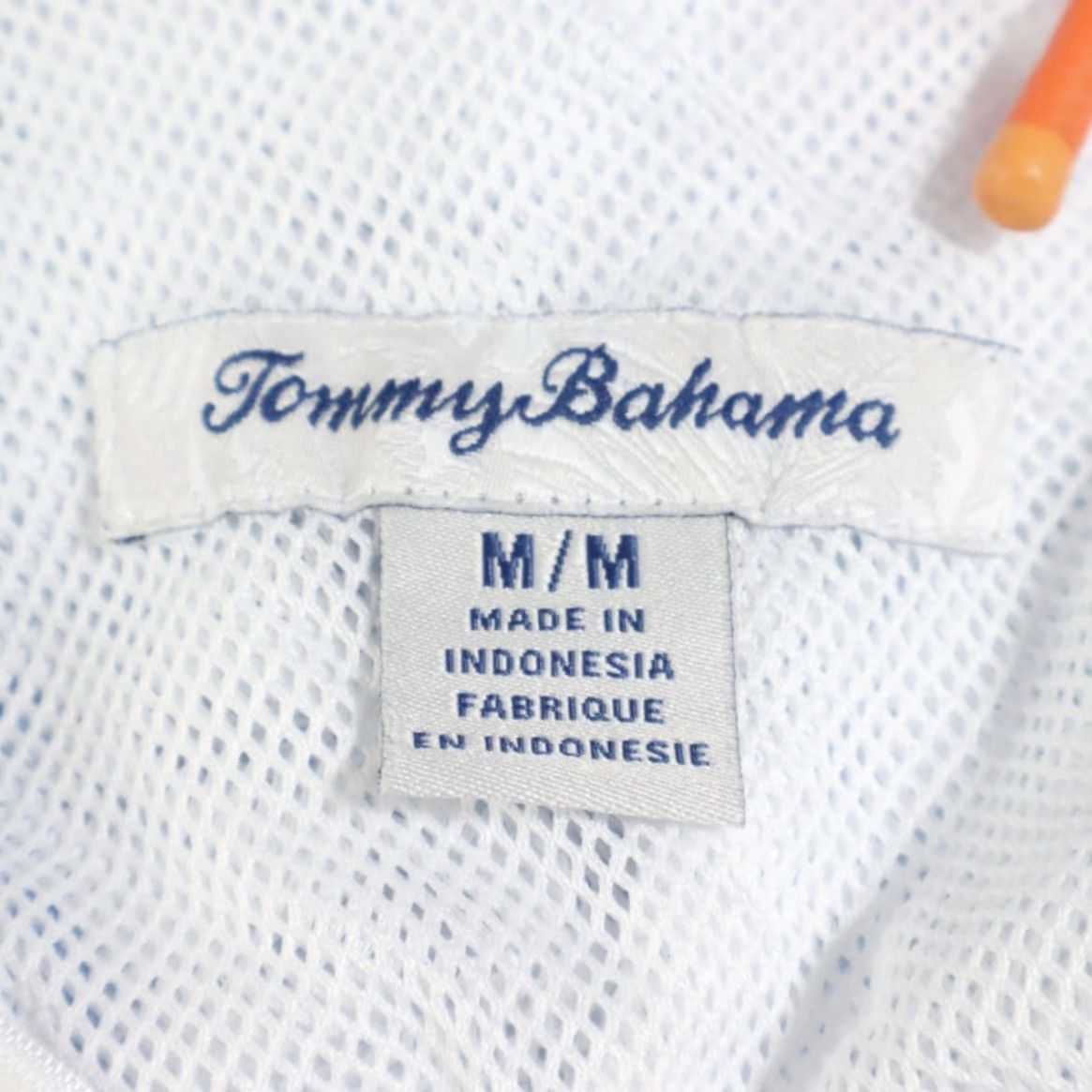 Tommy Bahama Tommy Bahama Palm Print Lined Shell Swimming Shorts Men M Blue All Over Print Size US 31 - 5 Thumbnail