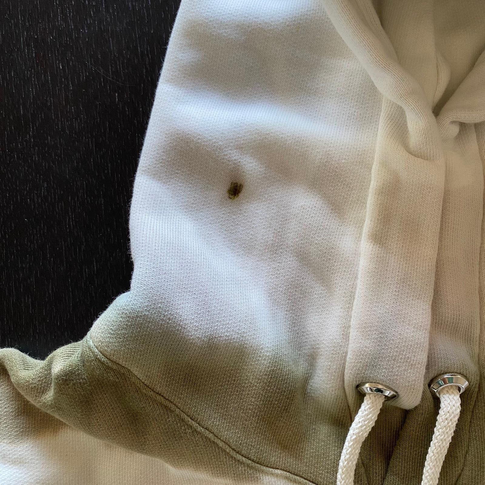 Givenchy Green And White Tie Dye Heart Logo Oversized Hoodie Size XS / US 0-2 / IT 36-38 - 6 Thumbnail