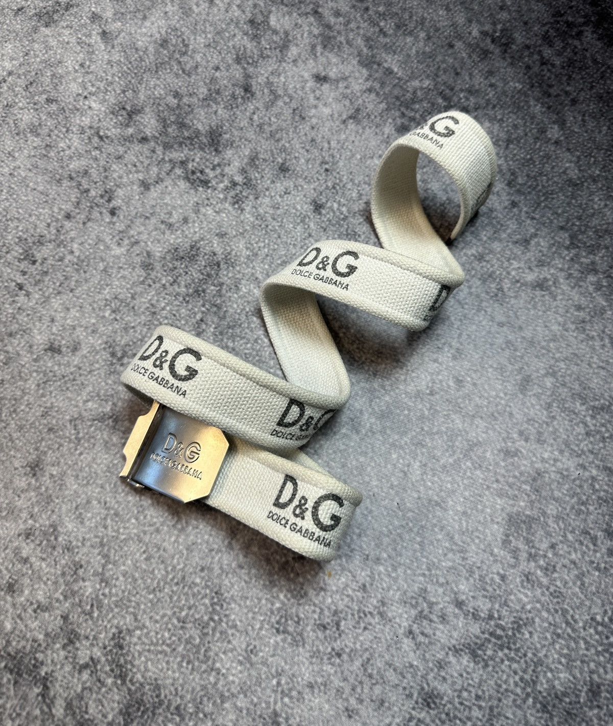 Vintage Y2K Logo D&G Dolce&Gabbana Belts Streetwear Rare Opium Style Size ONE SIZE - 1 Thumbnail