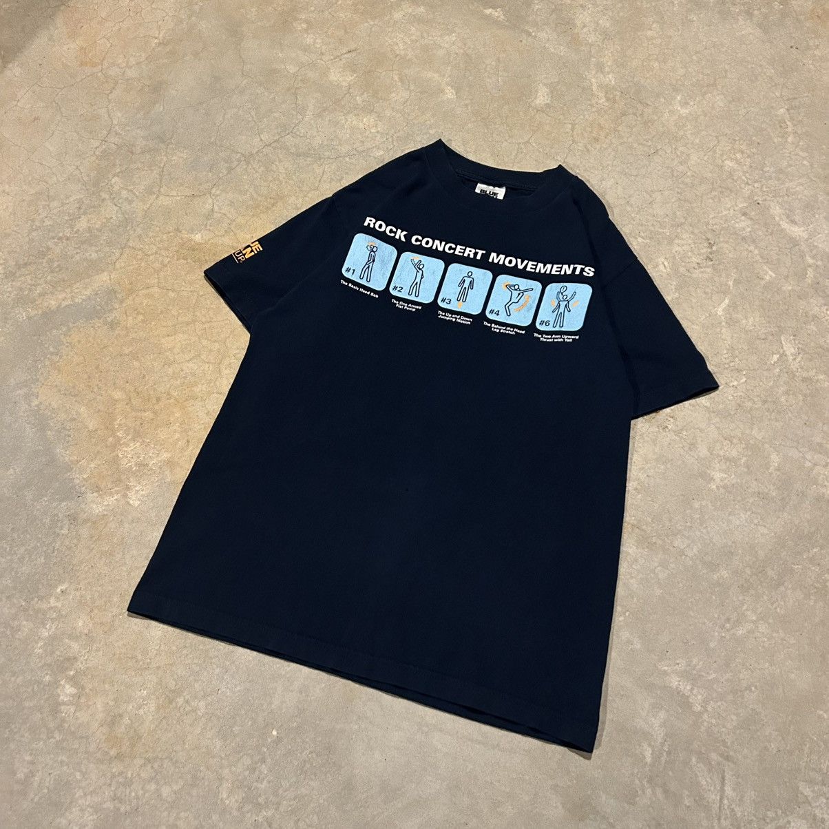 Band Tees × Vintage Crazy Vintage Y2K Blue Man Group Rock Concert Band Tee Rare Size US M / EU 48-50 / 2 - 2 Thumbnail