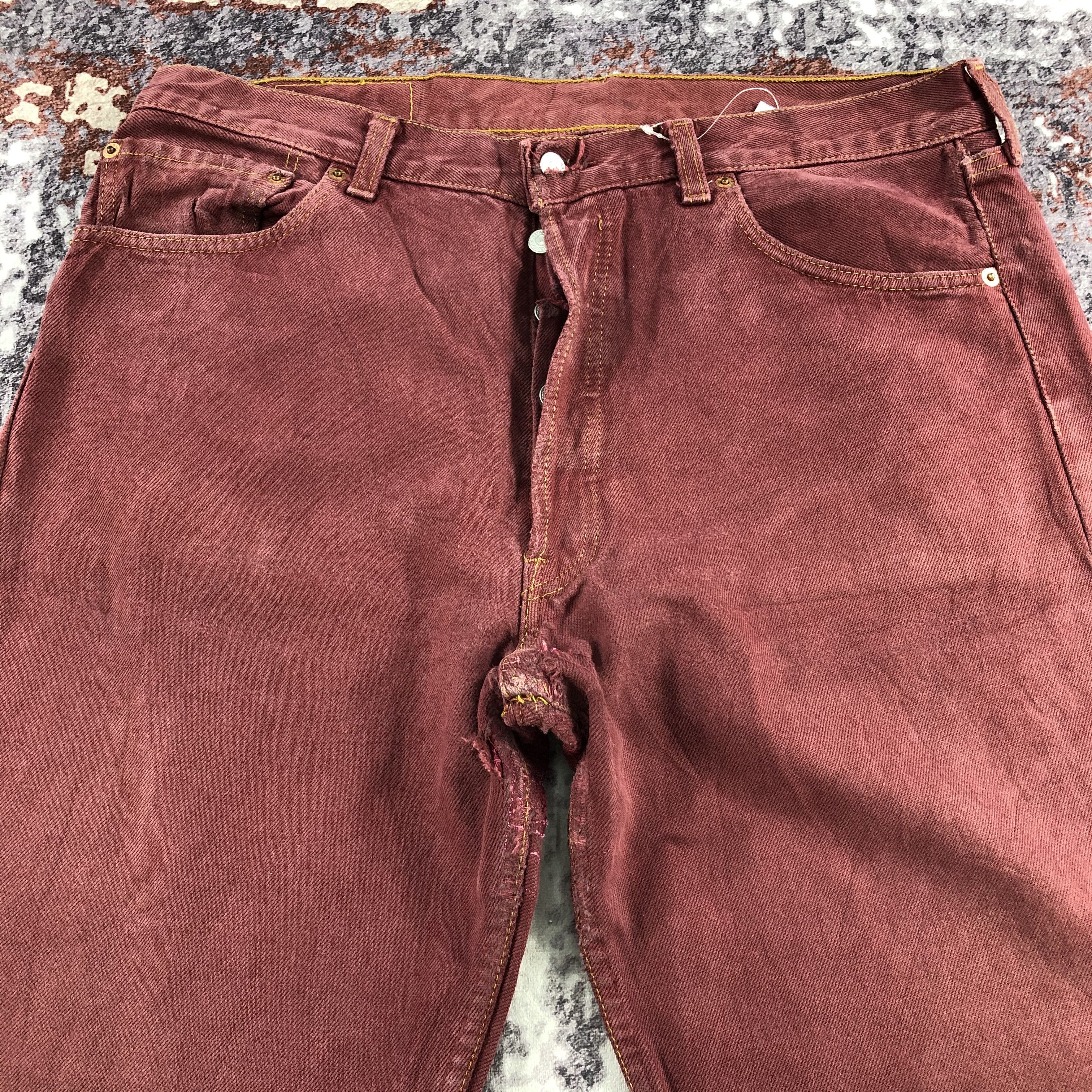 Levi's × Vintage Vintage 90s Levis 501 Jeans-JM2563 Size US 34 / EU 50 - 3 Thumbnail