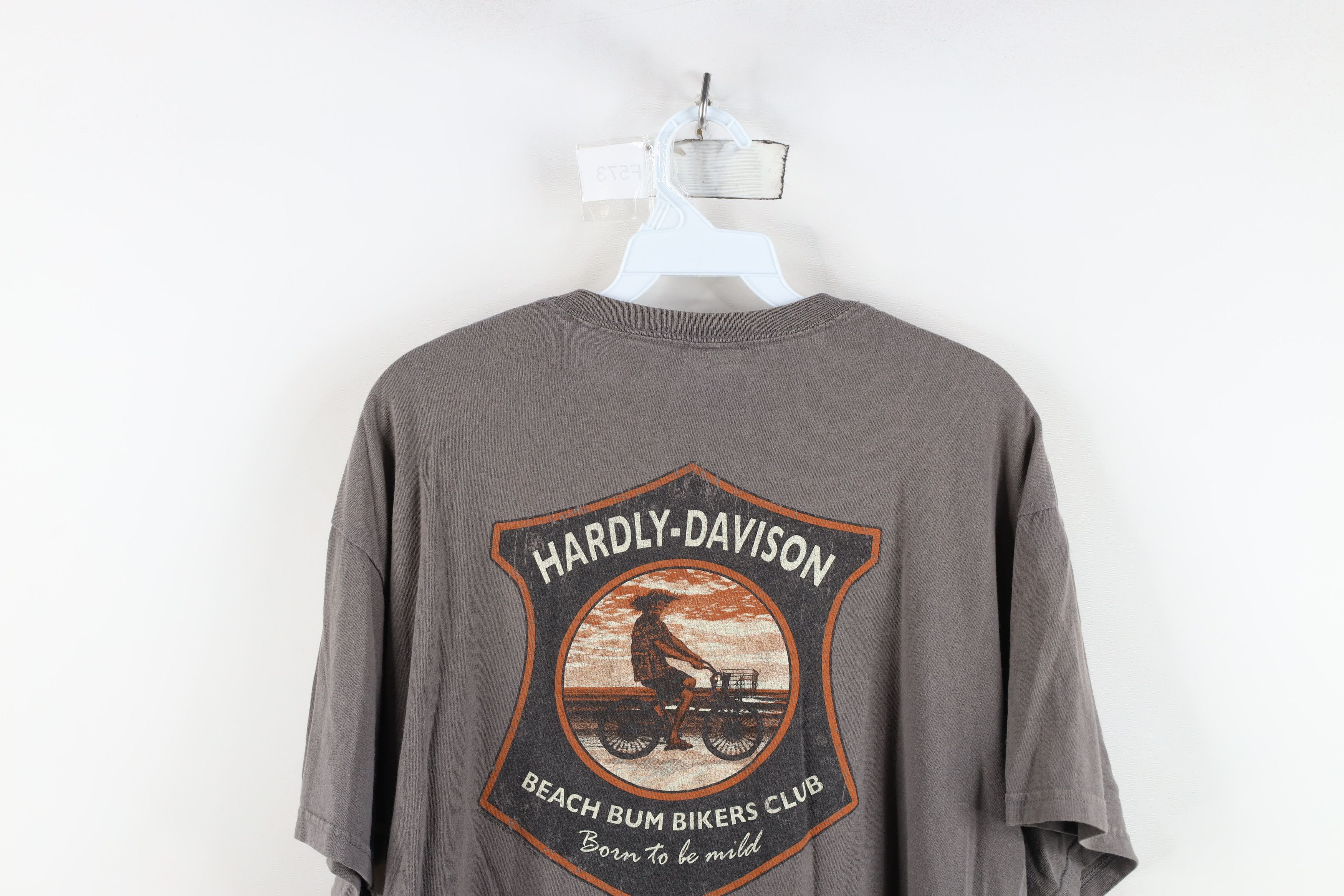 Vintage Vintage Y2K Streetwear Funny Parody Hardly Davidson T-Shirt Size US L / EU 52-54 / 3 - 14 Thumbnail