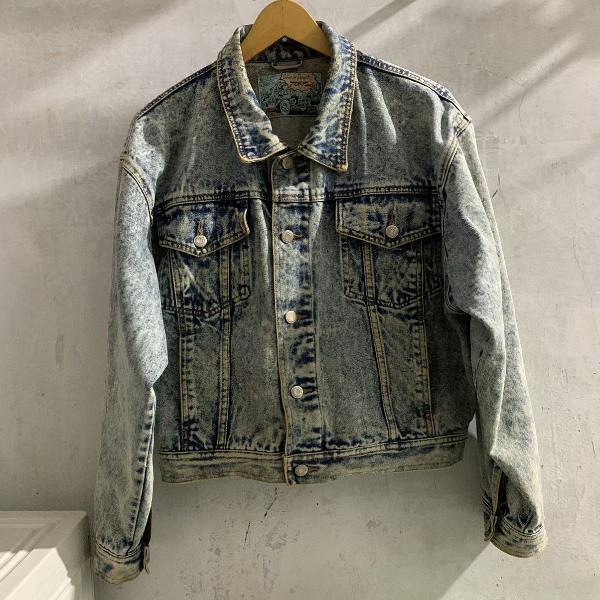 Vintage Tass Finder Vintage Trucker Denim Jackets Size US L / EU 52-54 / 3 - 1 Thumbnail
