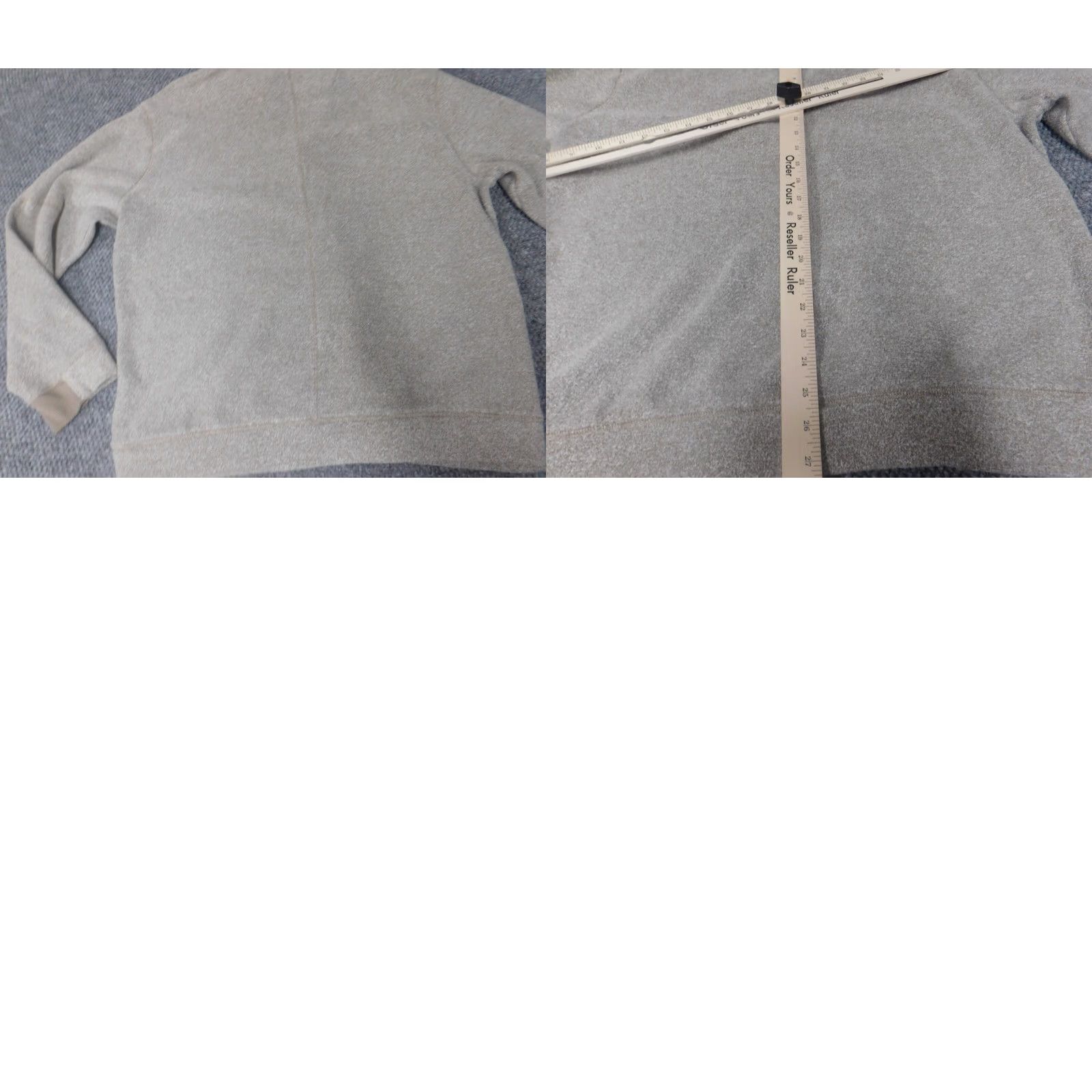 Vintage Greg Norman Mens Sweater L Gray 1/4 Zip Golf Knit Pullover Winter Casual Solid Size US L / EU 52-54 / 3 - 9 Thumbnail