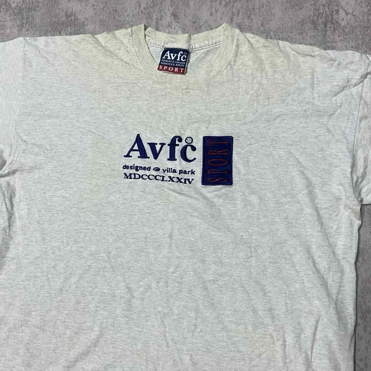 Other Avfc white and blue streetwear tee Size US XL / EU 56 / 4 - 2 Thumbnail