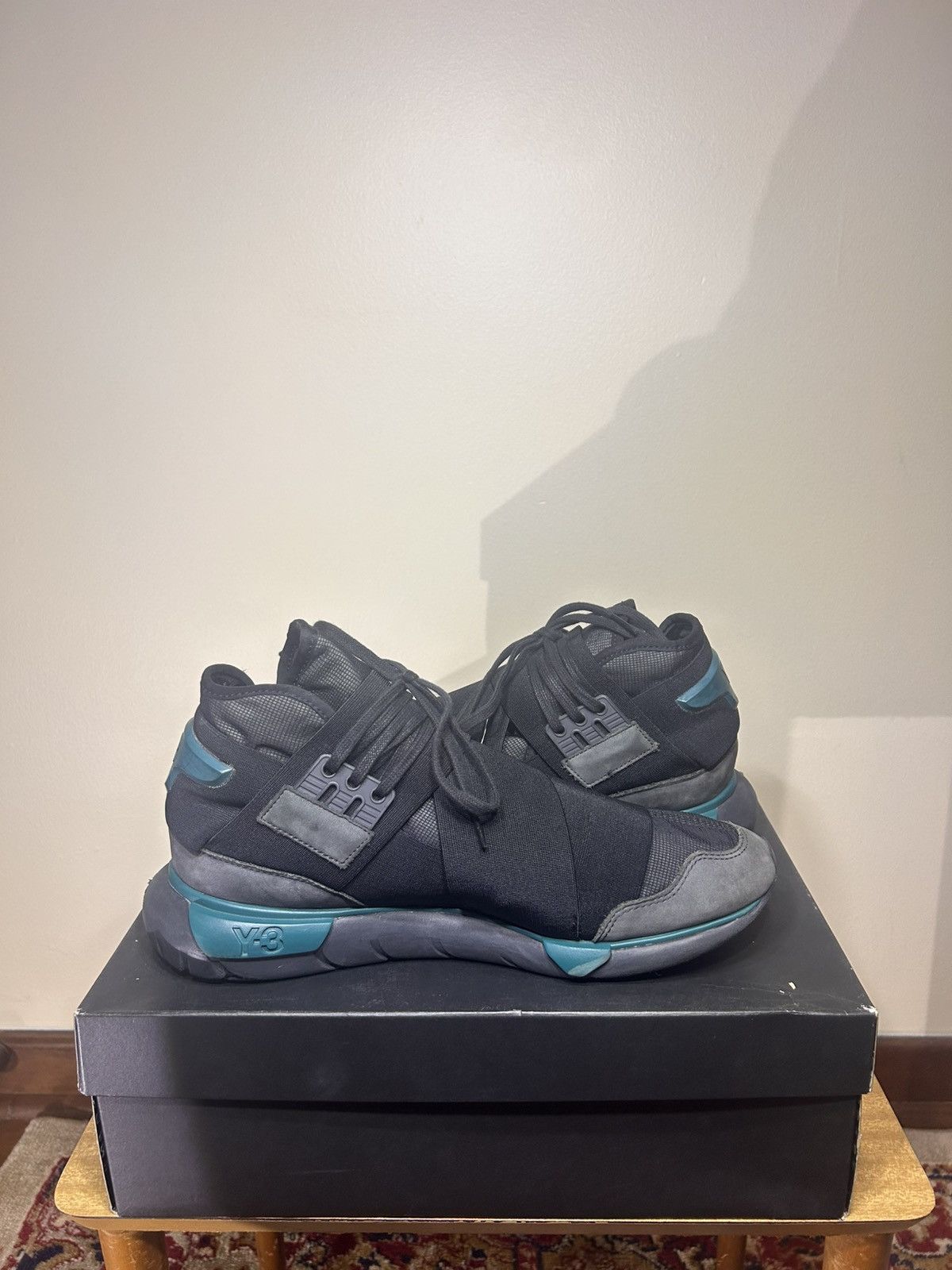 Y-3 Adidas x Yohji Yamatoto Y-3 Qasa High Size US 11.5 / EU 44-45 - 3 Thumbnail