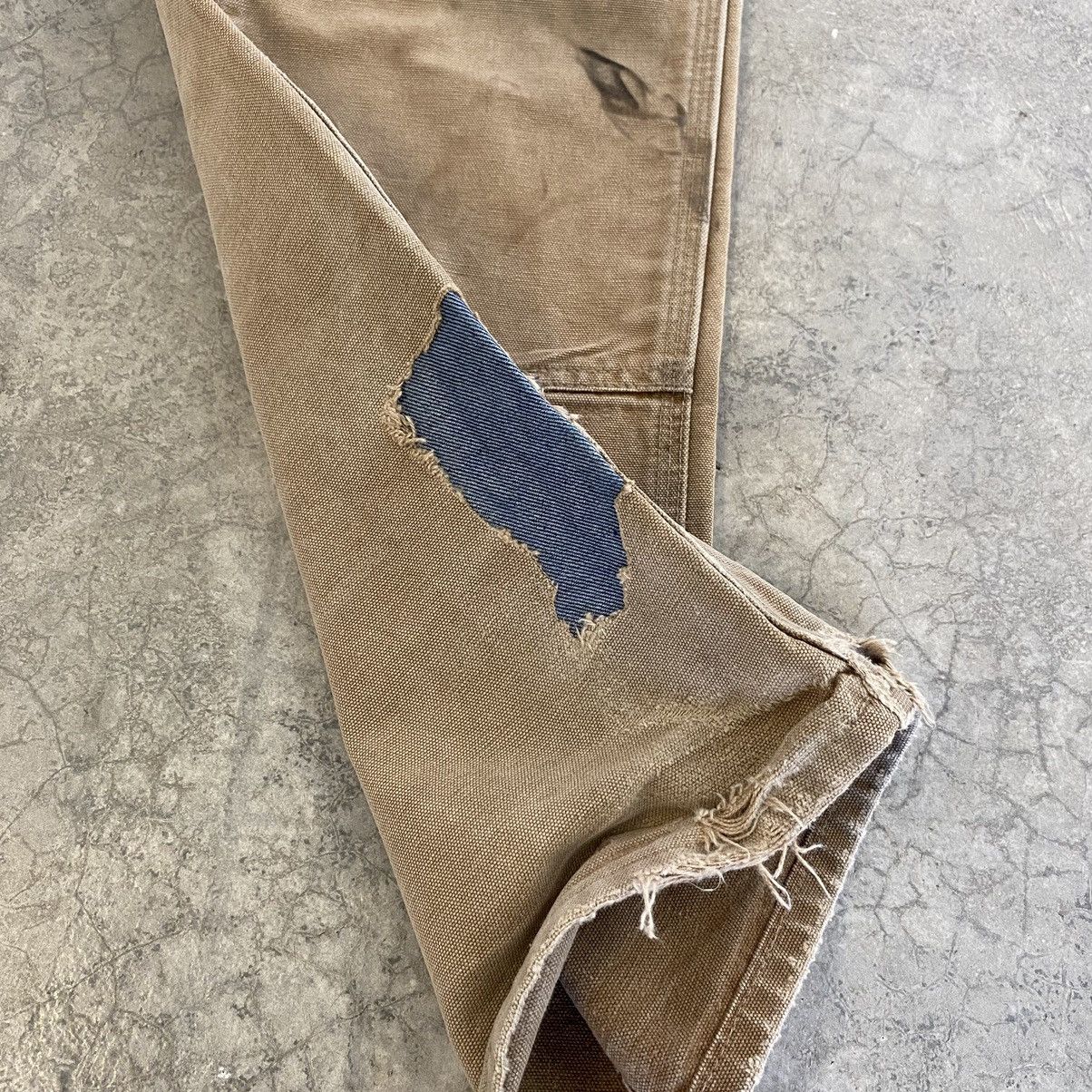 Carhartt VTG Carhartt Double Knee Faded Dirty Carpenter Pants Size US 38 / EU 54 - 11 Thumbnail