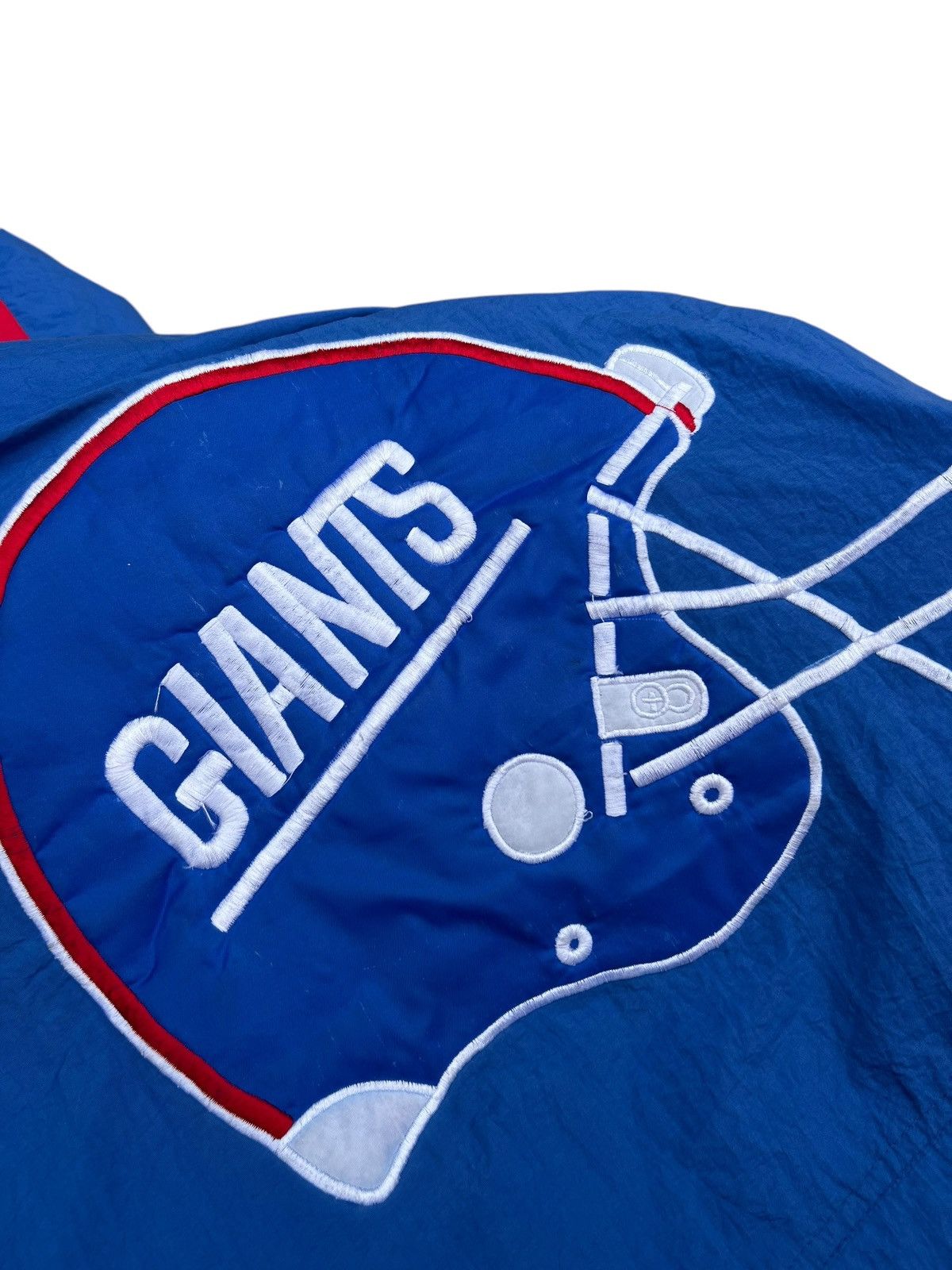 Mirage Vintage 90s NFL NY Giants Big Logo Puffer Jacket Hoodie Size US M / EU 48-50 / 2 - 5 Thumbnail