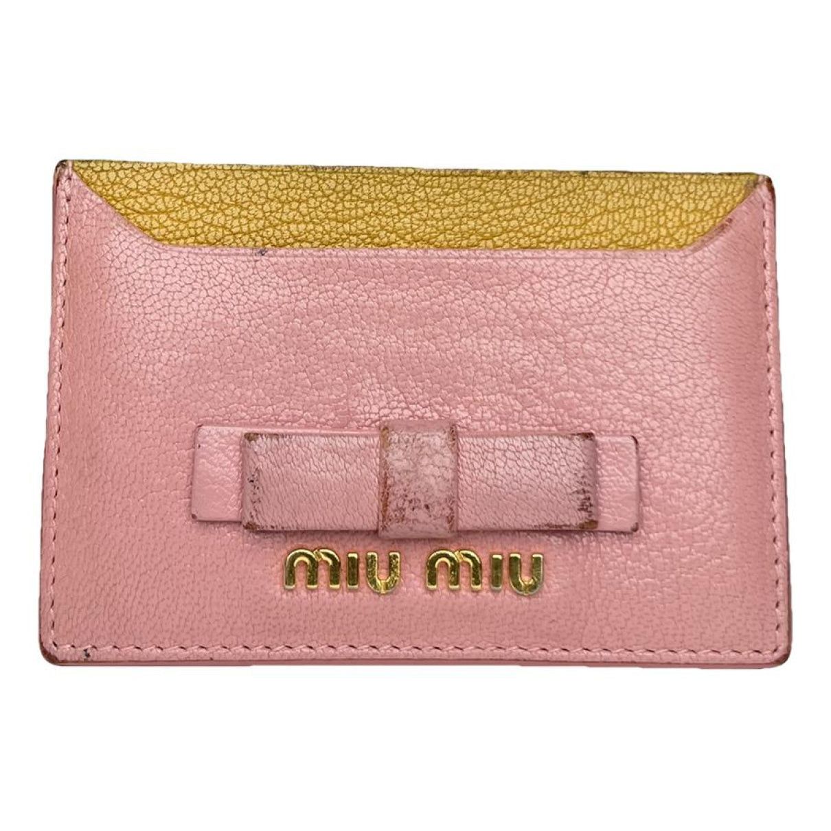 Pink Leather Purse