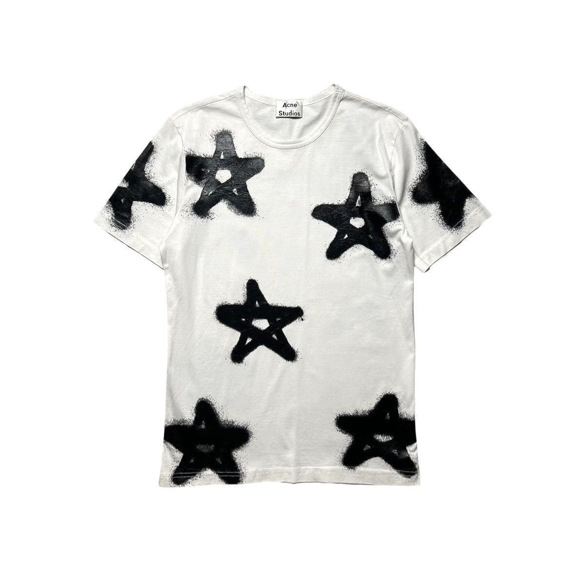 Acne Studios Ance Studios Star Monogram T-shirt Size S / US 4 / IT 40 - 1 Thumbnail
