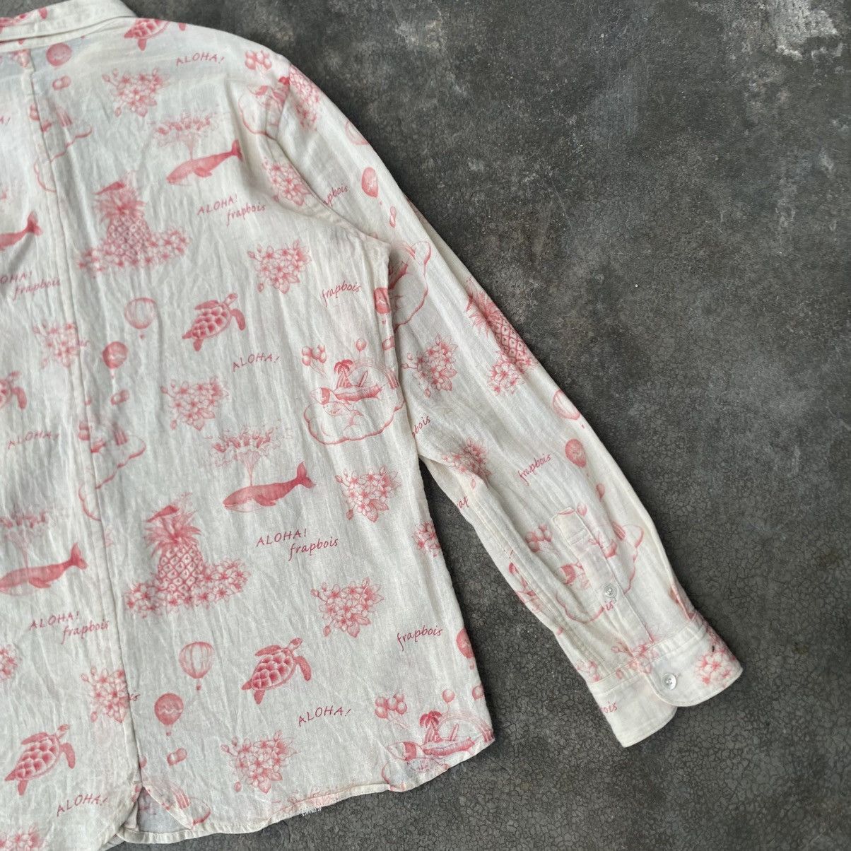 Frapbois Frapbois Issey Miyake Aloha Print Unique Ruffled Pocket Size XS / US 0-2 / IT 36-38 - 10 Thumbnail