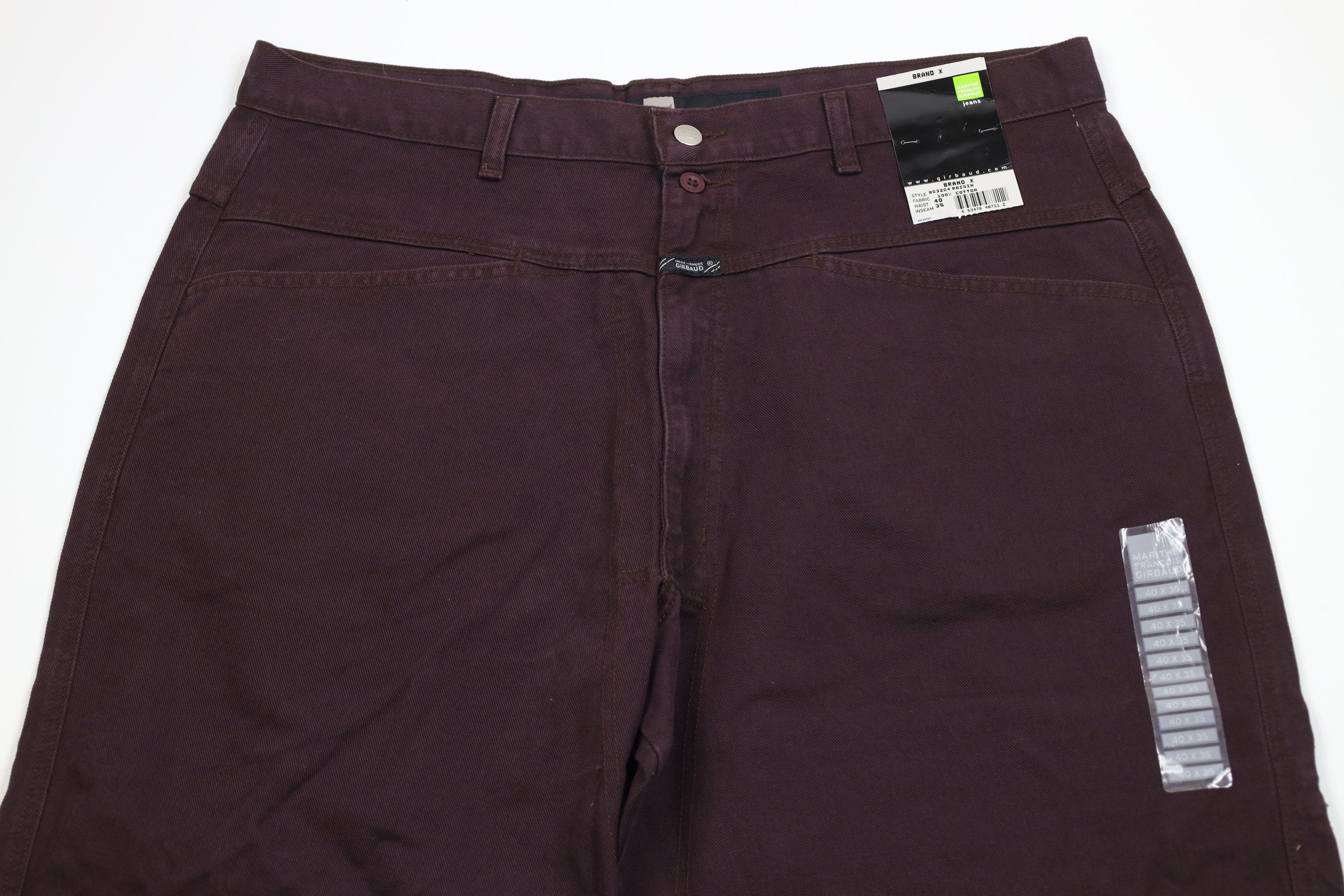 Marithe + Francois Girbaud Deadstock Vintage 90s Marithe Francois Girbaud Wide Jeans Size US 40 / EU 56 - 2 Thumbnail