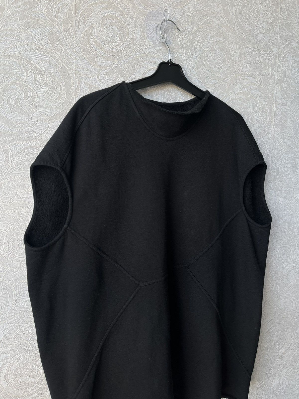 Rick Owens Drkshdw Rick Owens Dark Shadow One Size Cotton Black Tank Top Vest Size US L / EU 52-54 / 3 - 2 Thumbnail