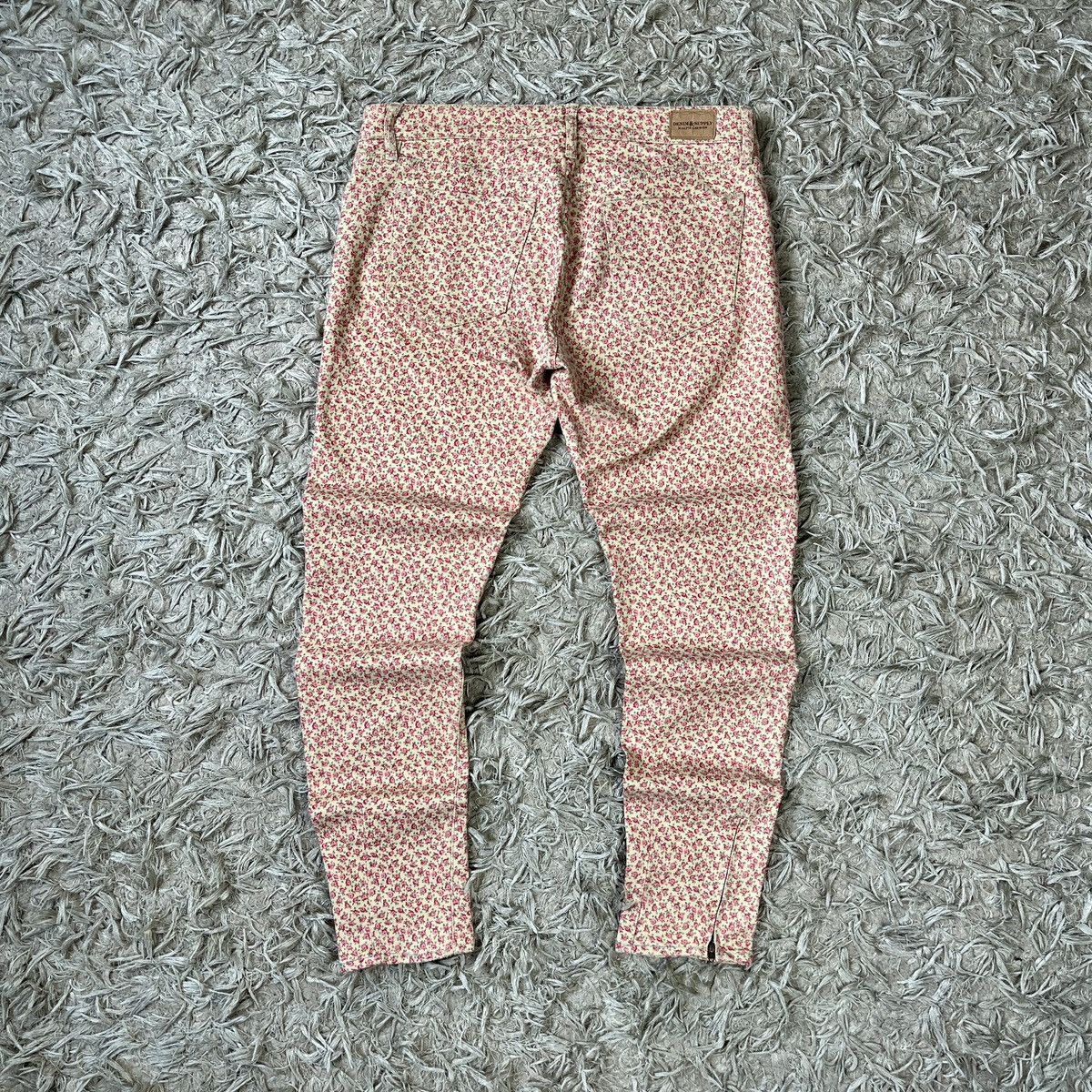 Denim & Supply Ralph Lauren Ralph Lauren Floral Pants Pink Flower Denim Supply Very Rare Size 30" / US 8 / IT 44 - 1 Thumbnail