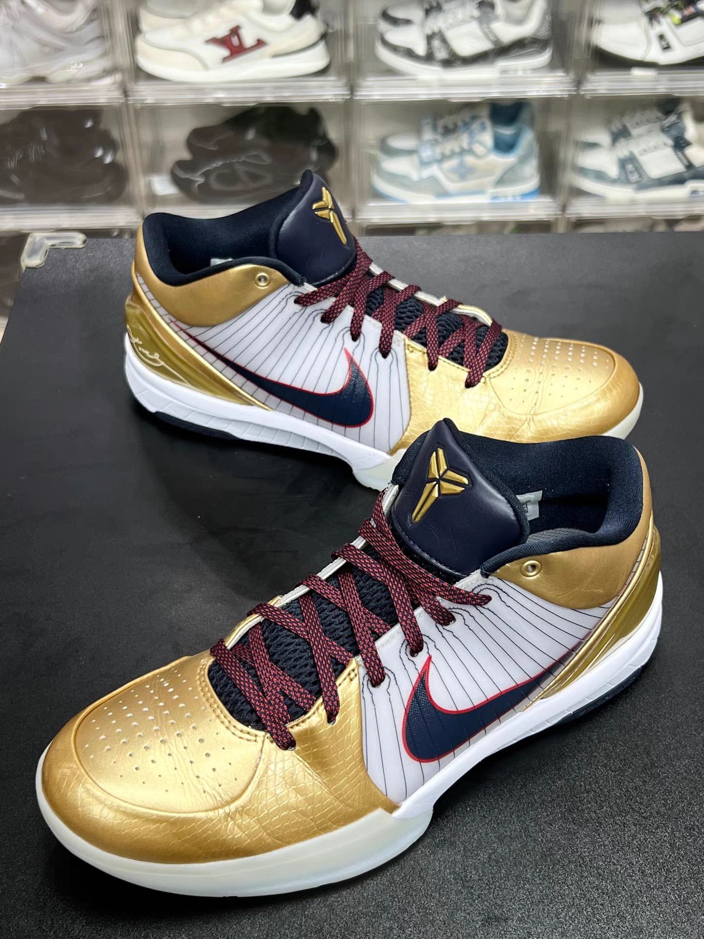 Nike Nike Kobe 4 Protro Gold Medal K15 Size US 10 / EU 43 - 1 Thumbnail