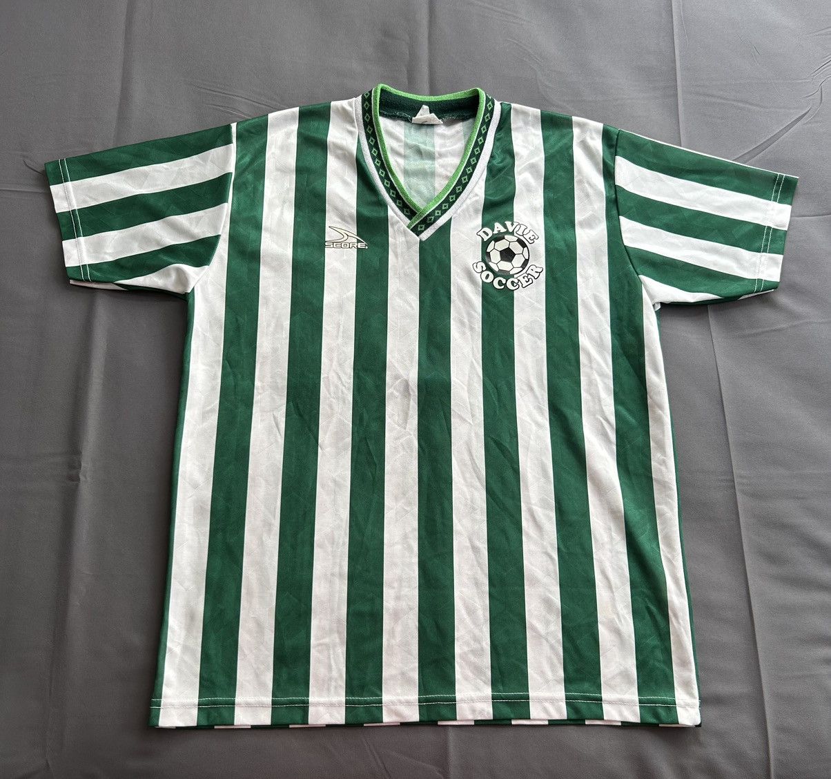 Vintage Score Davie Soccer 2004 jersey #9 Size US M / EU 48-50 / 2 - 1 Thumbnail