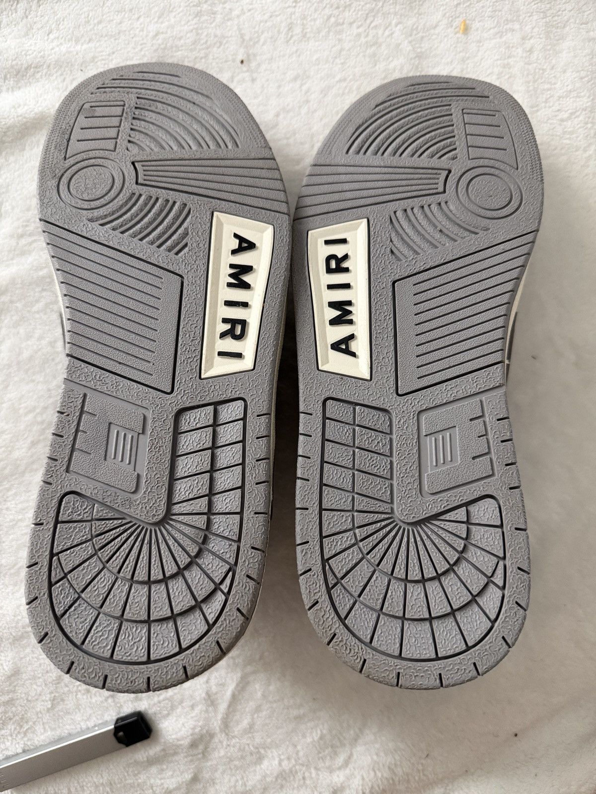 Amiri Amiri Skel Top Low 'Grey' Size US 10 / EU 43 - 4 Thumbnail
