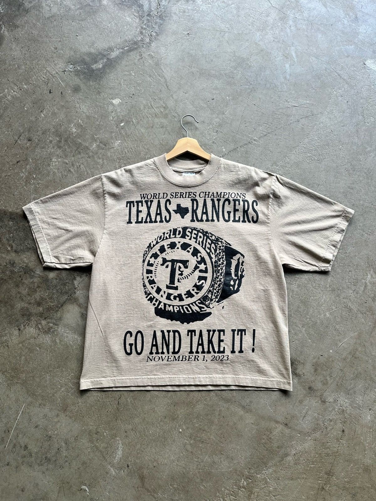 MLB Heavyweight Texas Rangers World Series Champions Size US S / EU 44-46 / 1 - 2 Thumbnail