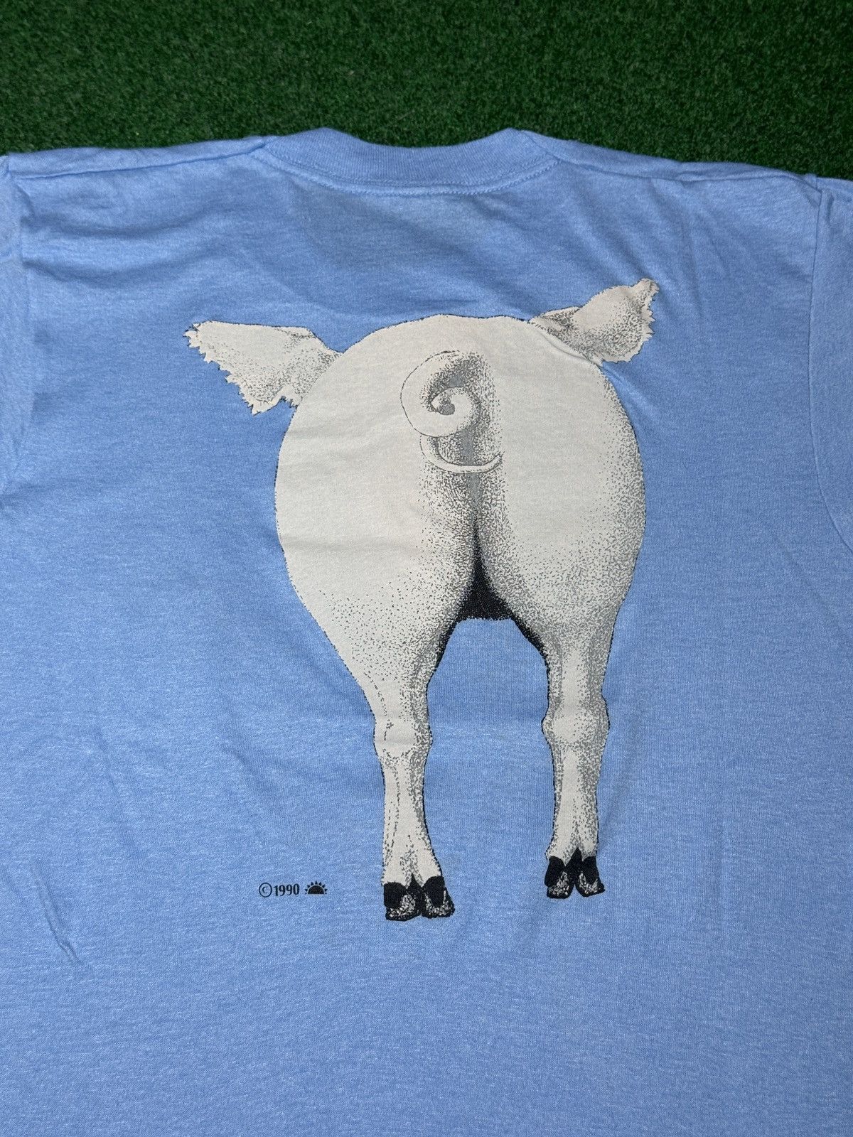 Vintage Vintage Pig Animal Print 80s 18x25 Sm/med 50/50 T Shirt Size US M / EU 48-50 / 2 - 4 Thumbnail
