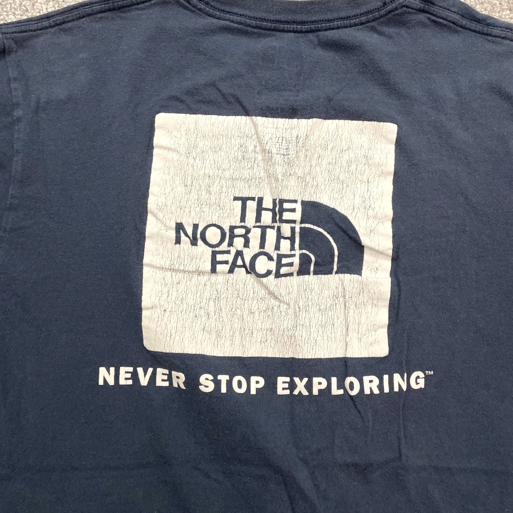 The North Face The North Face T-Shirt Mens S Blue Crew Neck Cotton Graphic Tee Regular Fit Short Sleeve Vintage? No, but keep. Size US S / EU 44-46 / 1 - 4 Thumbnail