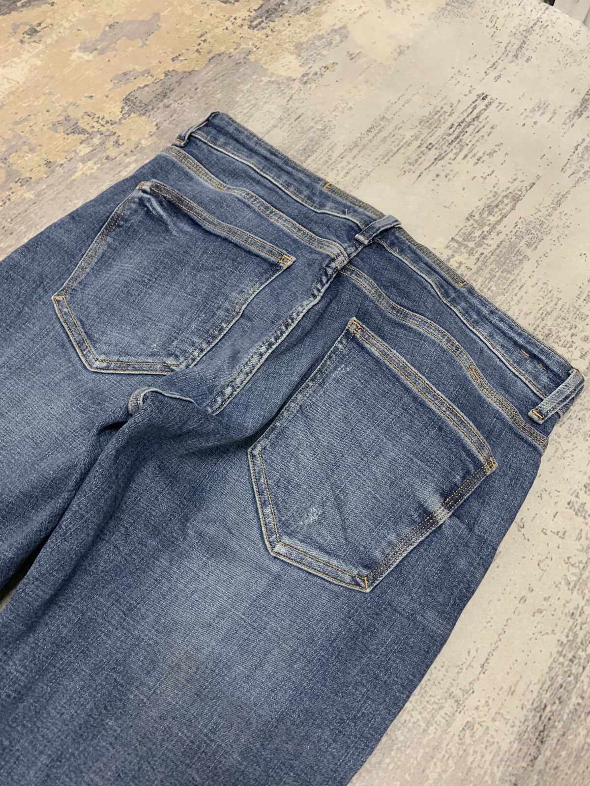 Designer × Jean × Zara Zara Thrasher Skinny-Fit Distressed Jeans 34x30 Size US 34 / EU 50 - 15 Thumbnail