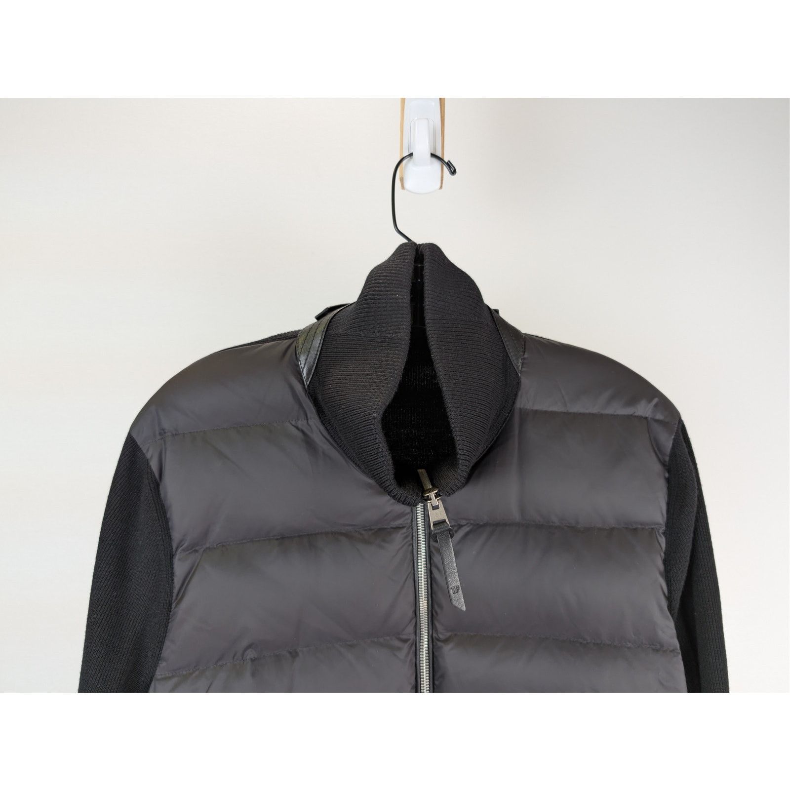 Tom Ford o1rshd1 CC20 Media Puffer Front Merino Wool Cardigan Jacket Size US M / EU 48-50 / 2 - 3 Thumbnail
