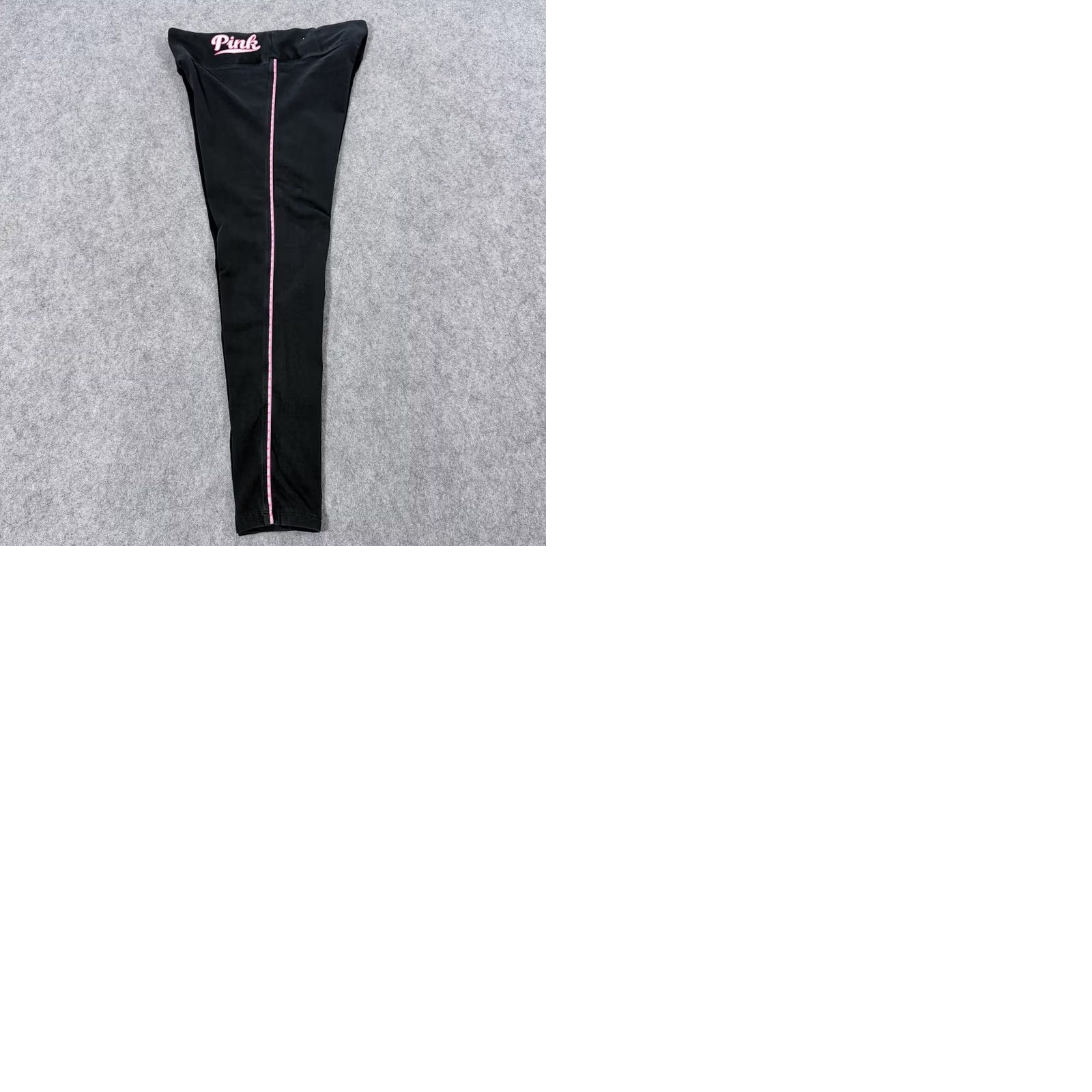 Victoria's Secret Victoria's Secret PINK Logo Legging Women's M Black Size 32" / US 10 / IT 46 - 12 Thumbnail