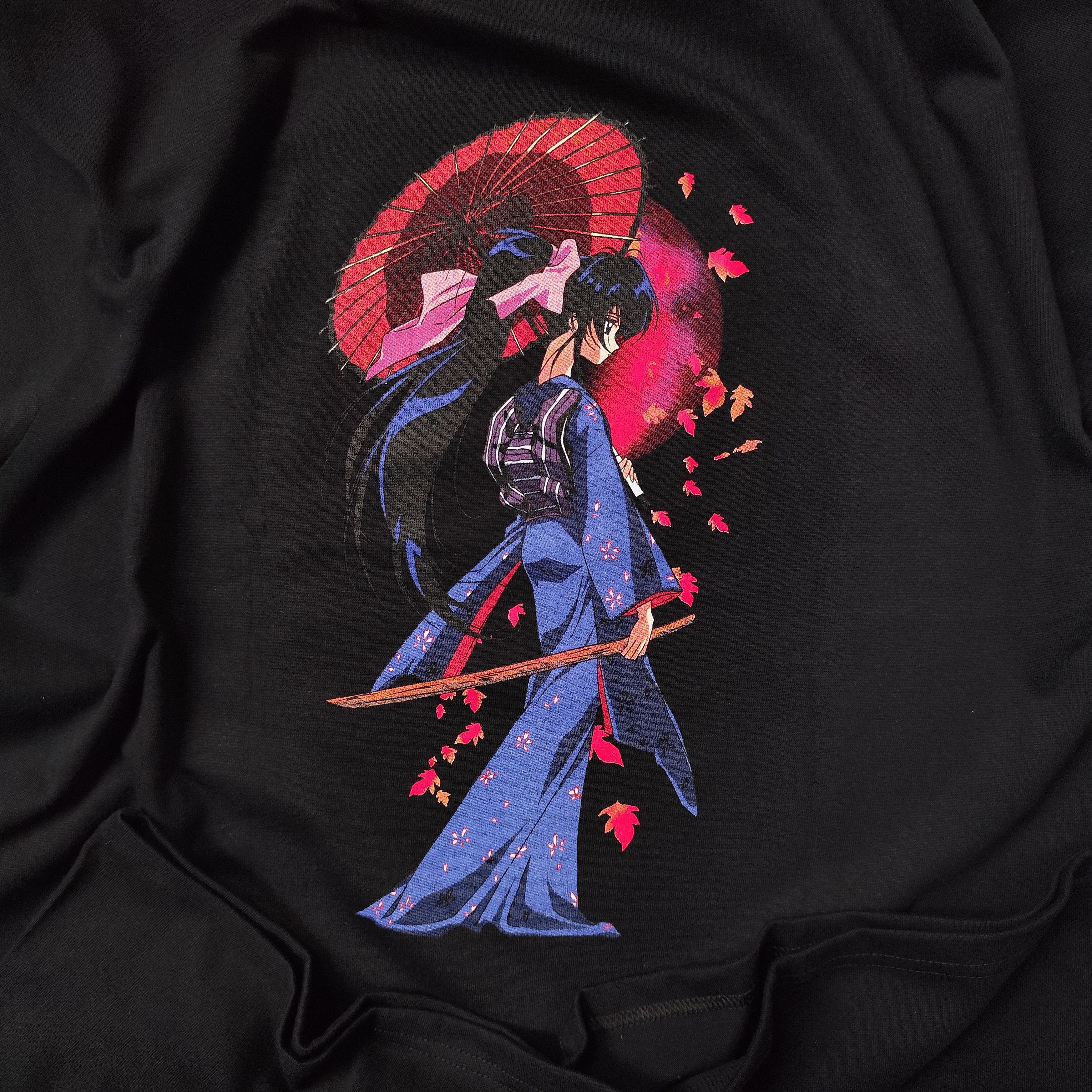Anime × Japanese Brand Rurouni Kenshin Samurai X Anime Tee Manga T shirt Size US XL / EU 56 / 4 - 5 Thumbnail