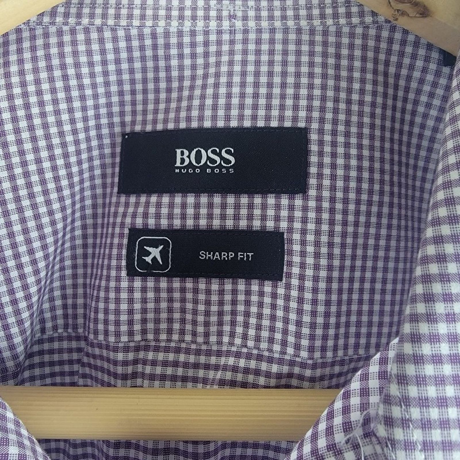 Hugo Boss Hugo Boss sharp fit long sleeve button down shirt size 15 Size US S / EU 44-46 / 1 - 4 Thumbnail
